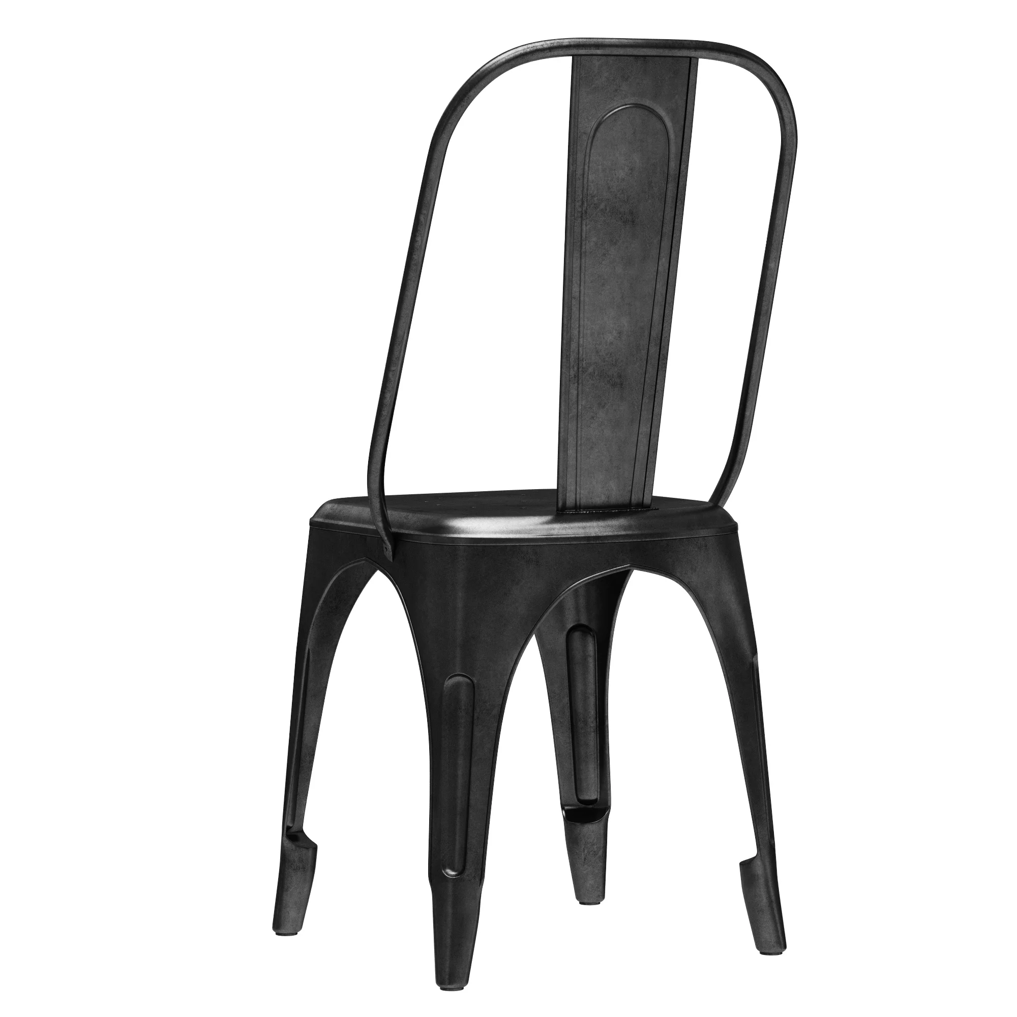 Restoration Hardware Remy Side Chair — 3D model preview 5