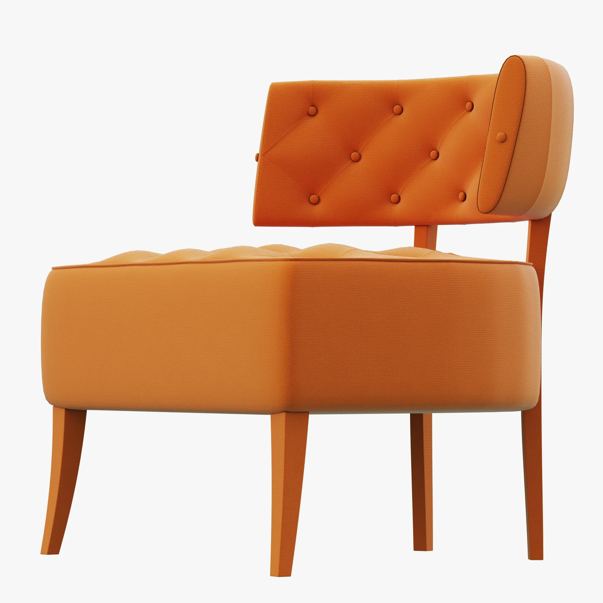 Brabbu ZULU Armchair — 3D model preview 4