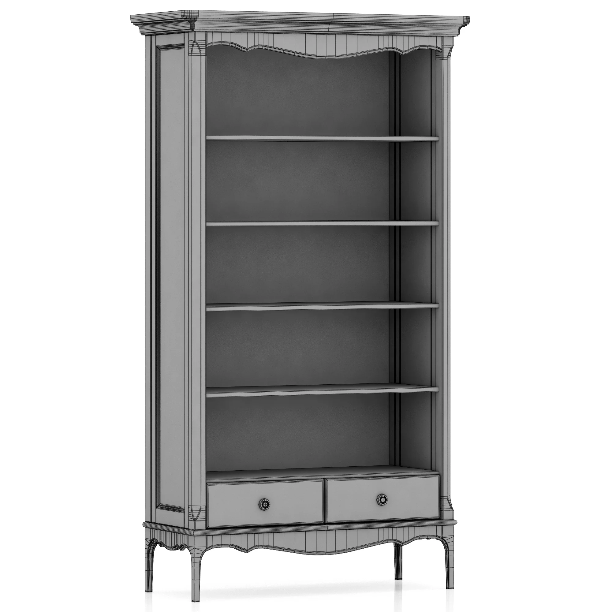 Dantone Home Venice Bookcase — 3D model preview 7