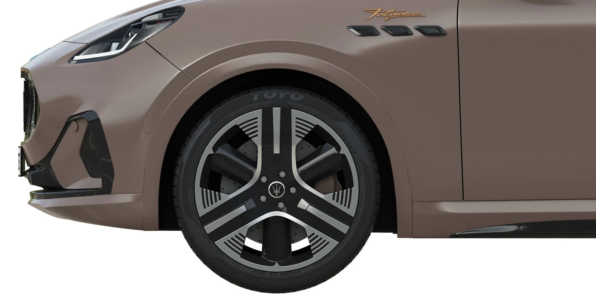 Maserati Grecale Folgore, 3D model preview 3