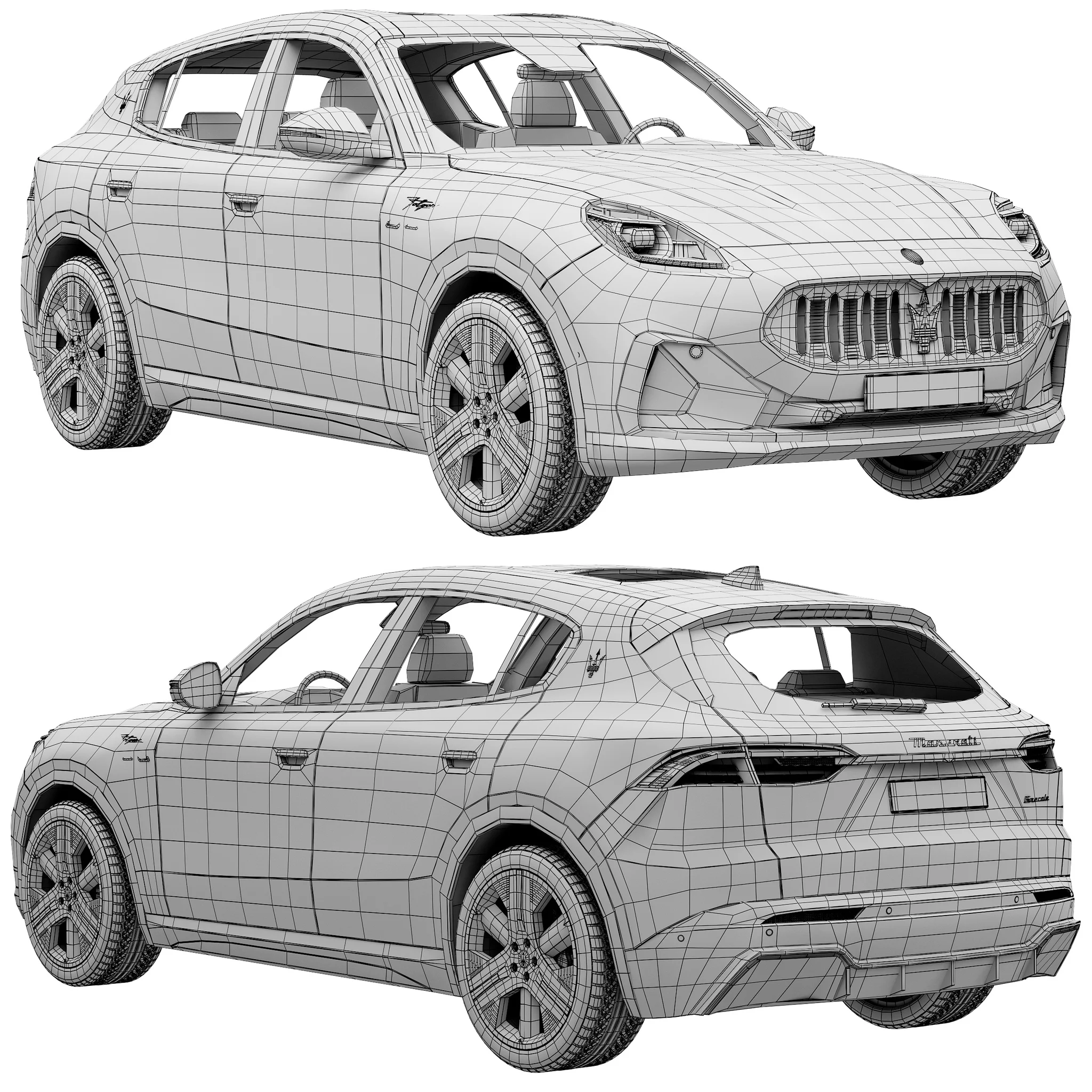 Maserati Grecale Folgore, 3D model preview 18
