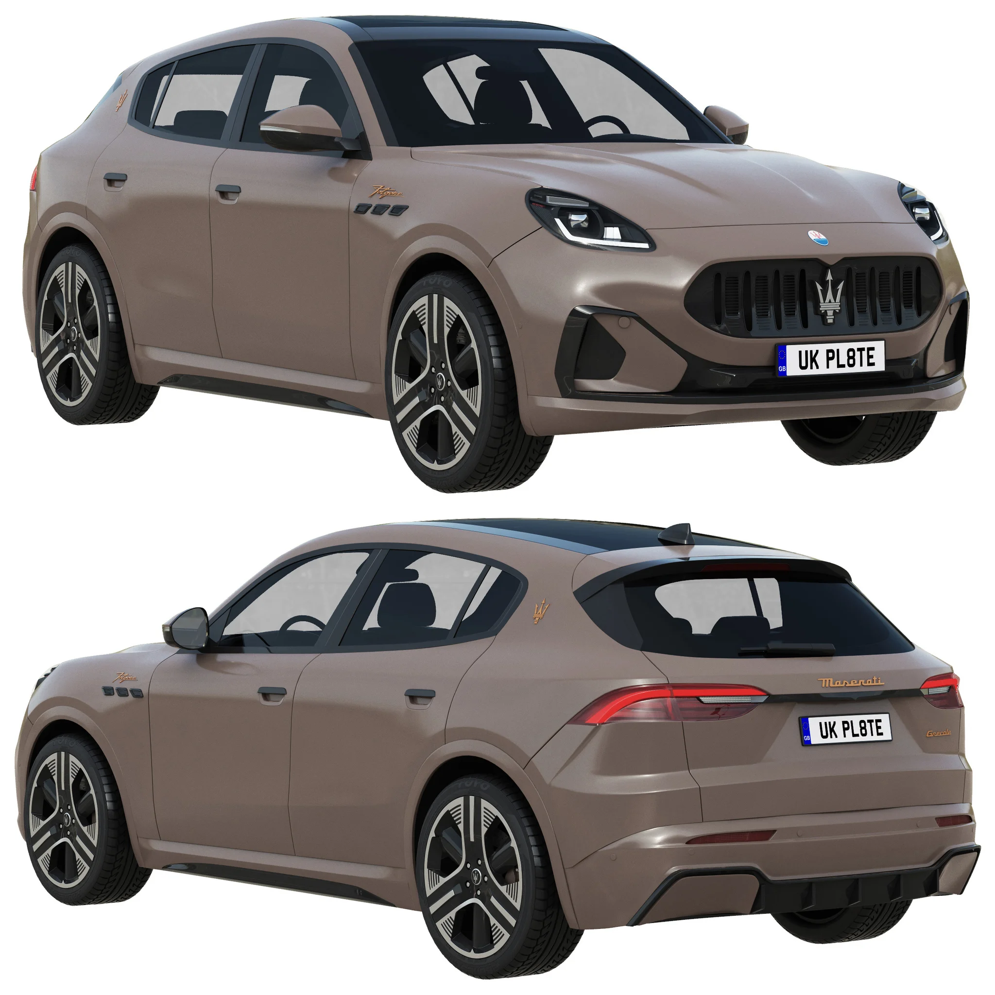 Maserati Grecale Folgore, 3D model preview 21