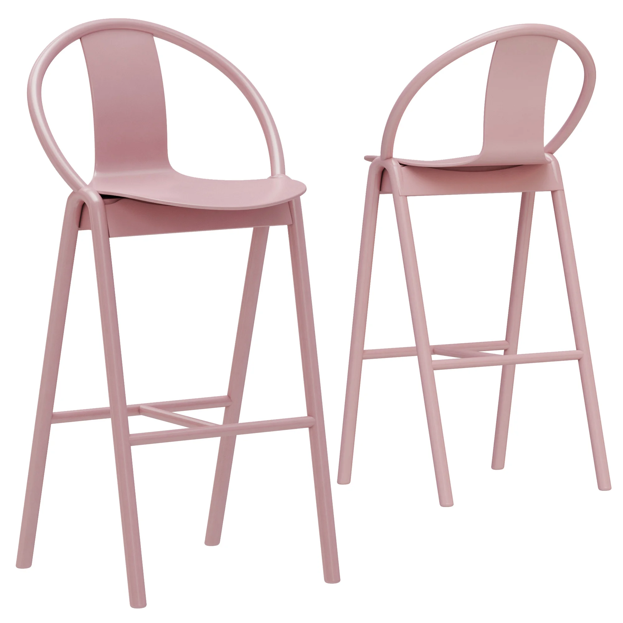 TON Again Stool, 3D model preview 3