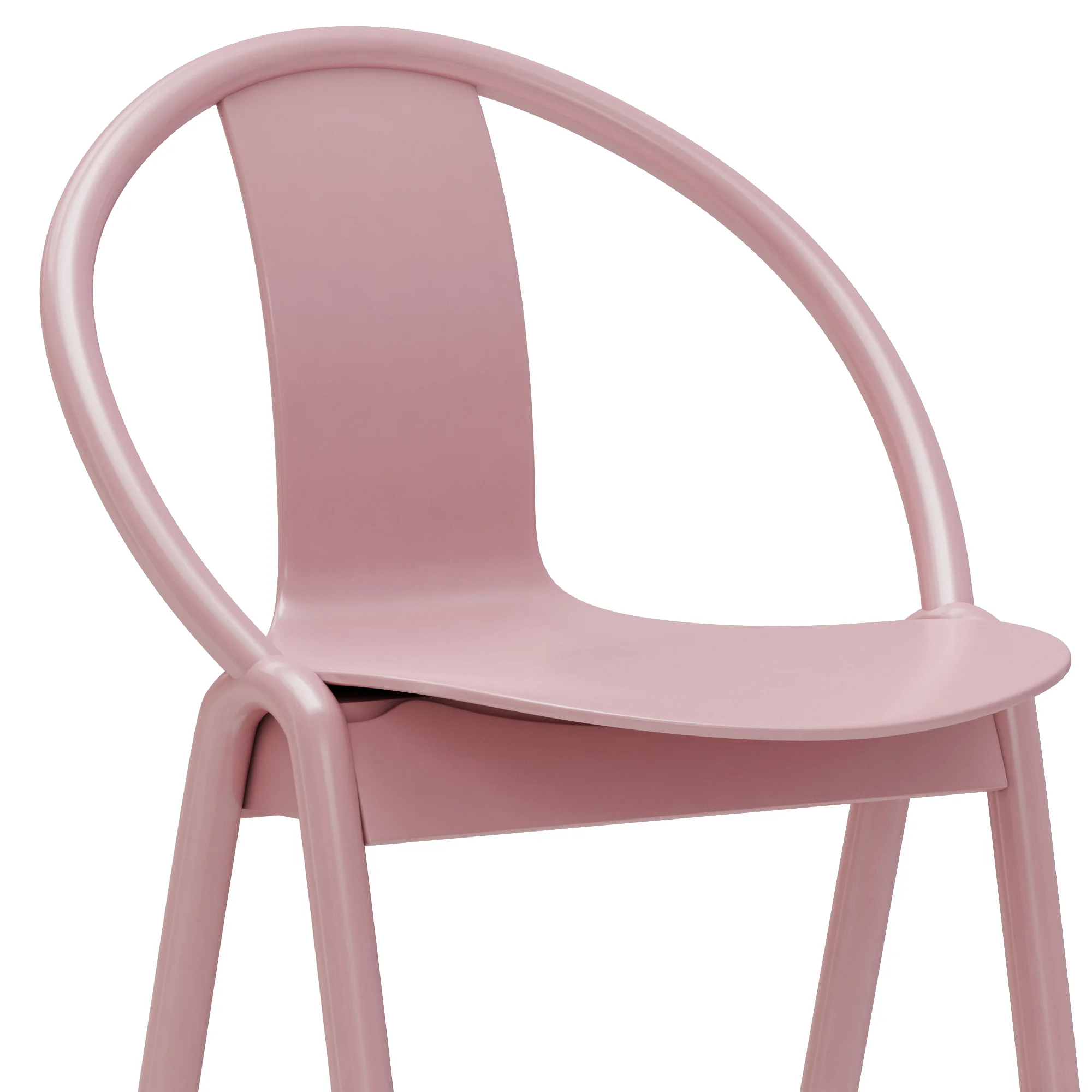TON Again Stool, 3D model preview 6