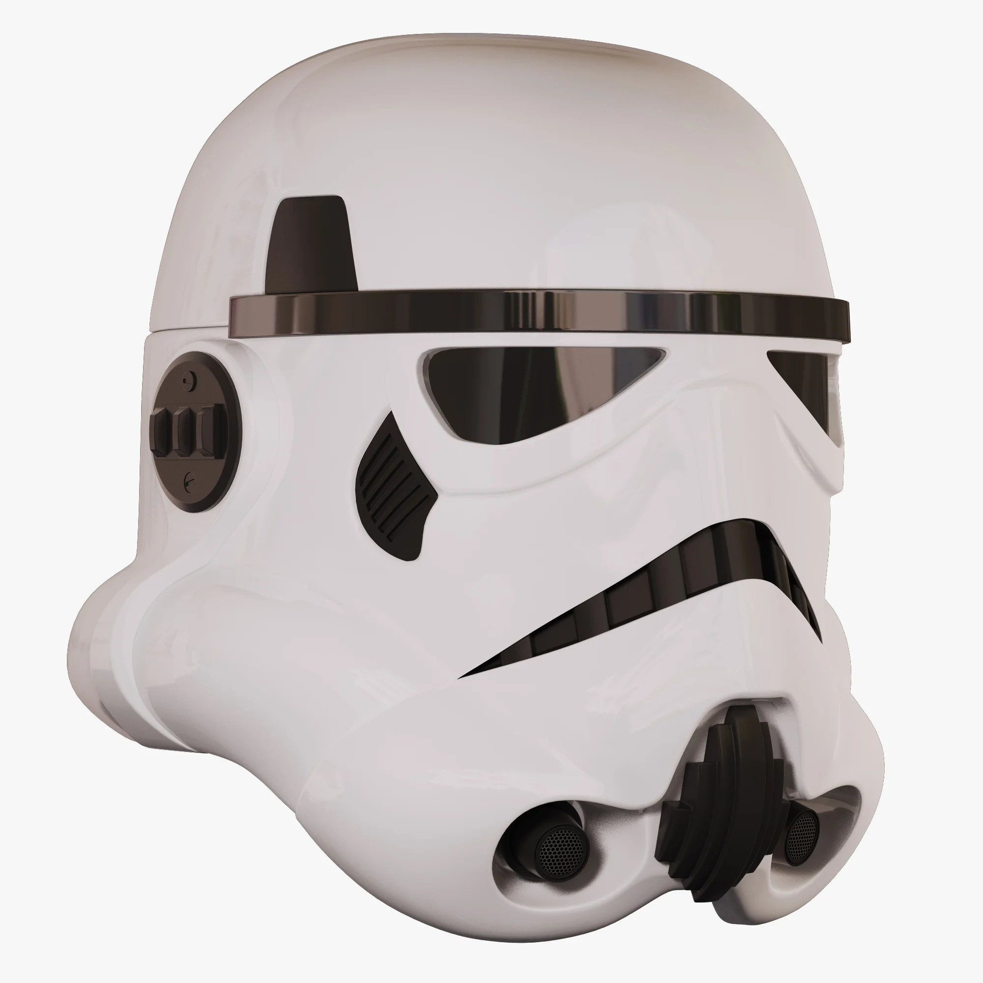 Stormtrooper Helmet — 3D model preview 2