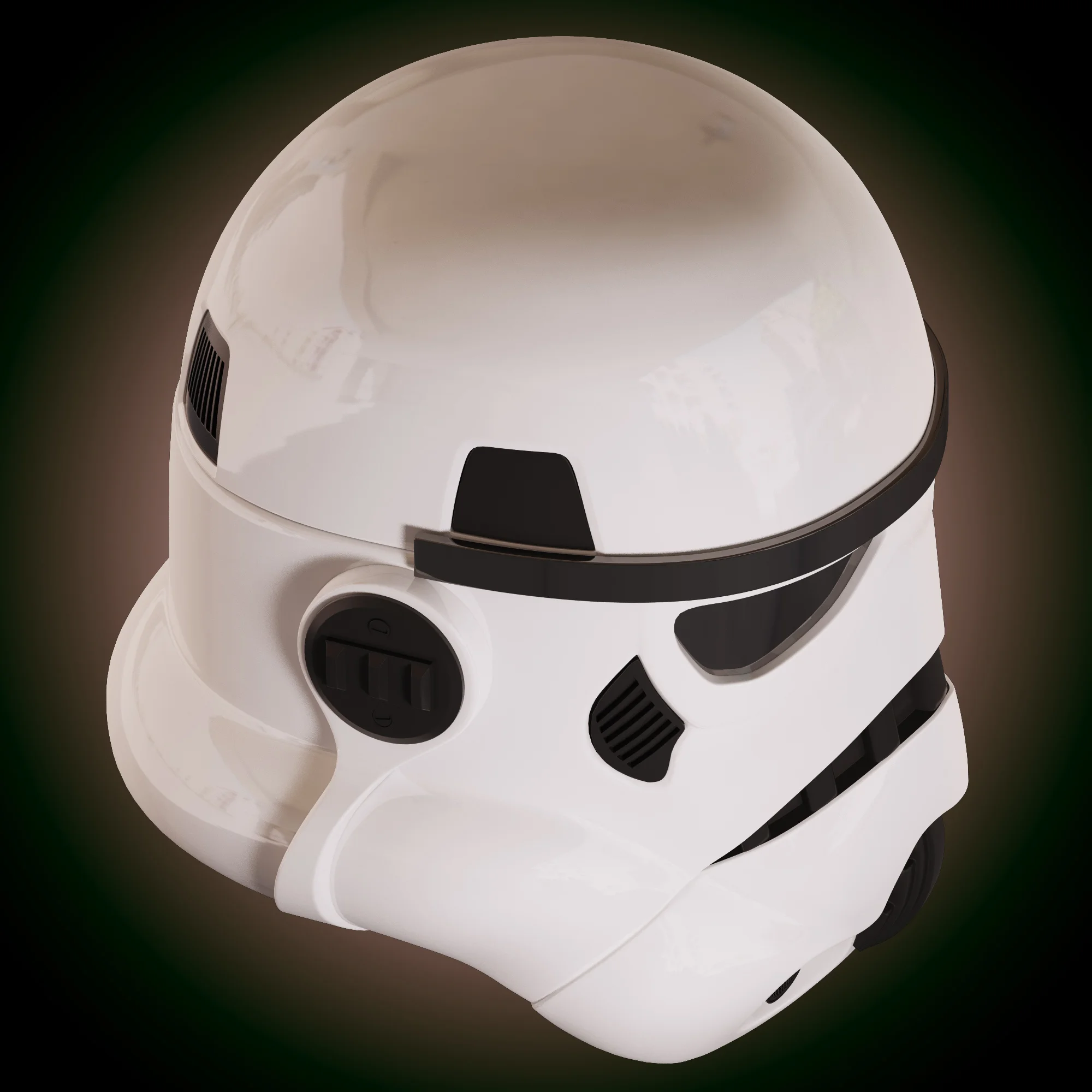Stormtrooper Helmet — 3D model preview 5