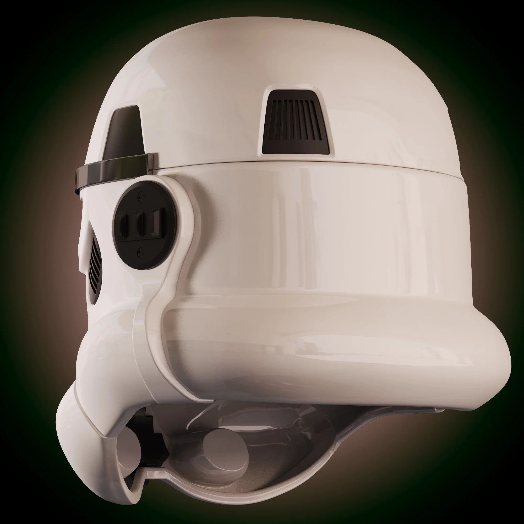 Stormtrooper Helmet — 3D model preview 6