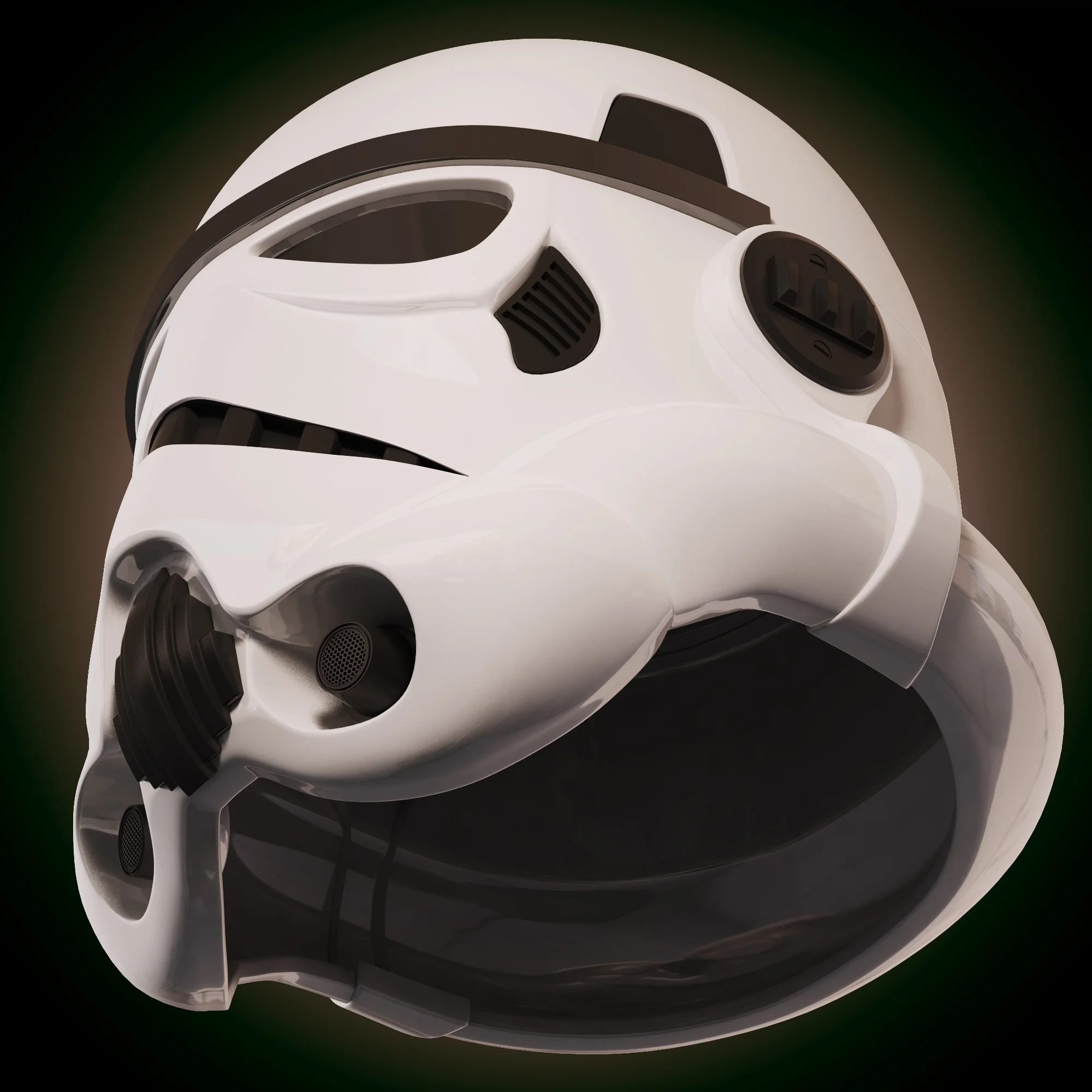 Stormtrooper Helmet — 3D model preview 12