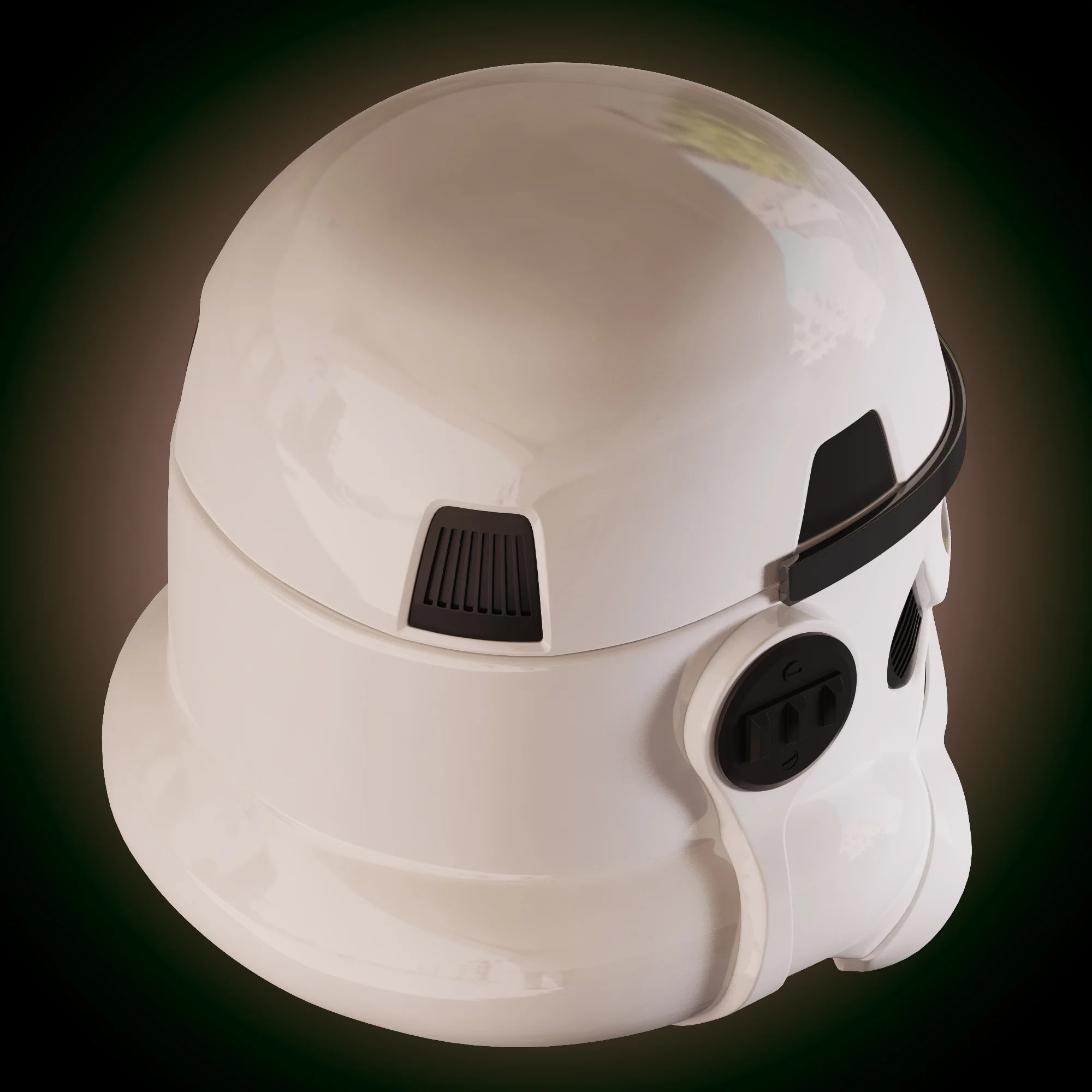 Stormtrooper Helmet — 3D model preview 15