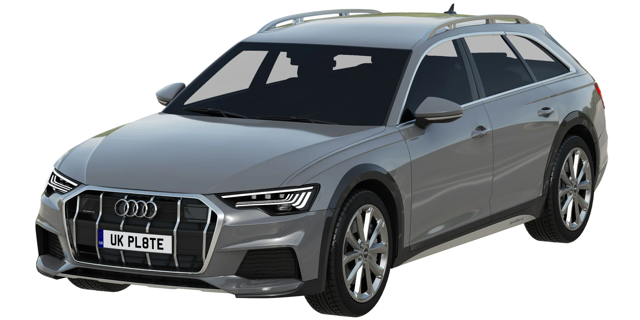 Audi A6 Allroad, 3D model preview 13