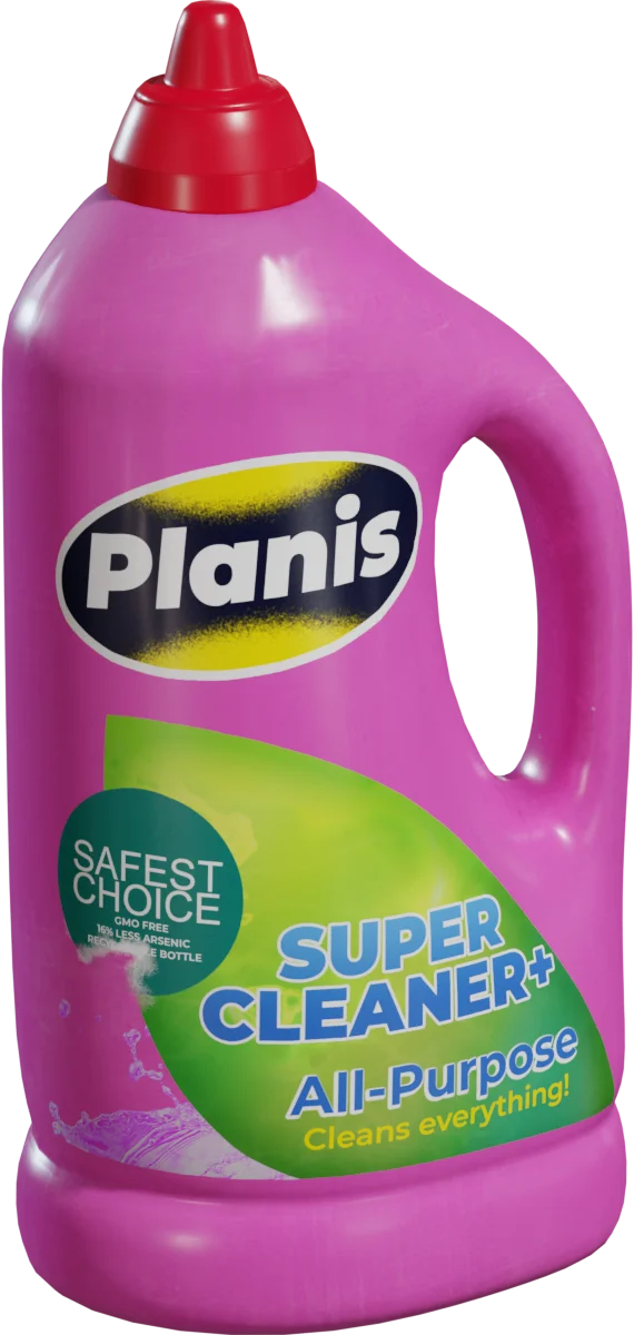 Planis Super Cleaner All-Purpose Cleaning Bottle