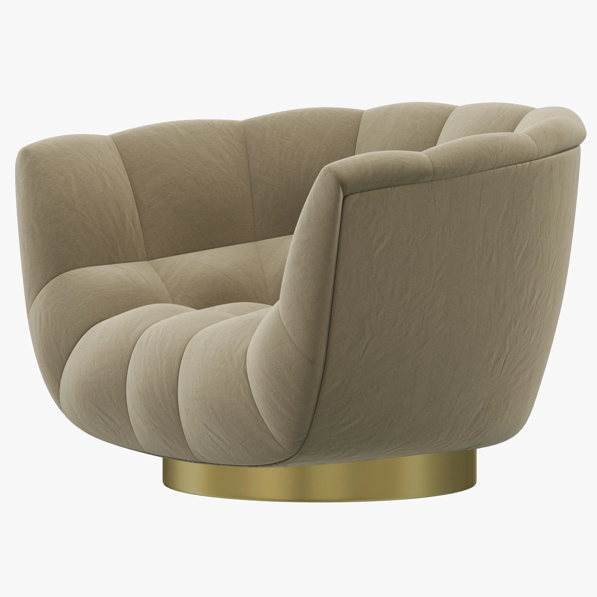 Brabbu Essex Armchair — 3D model preview 5