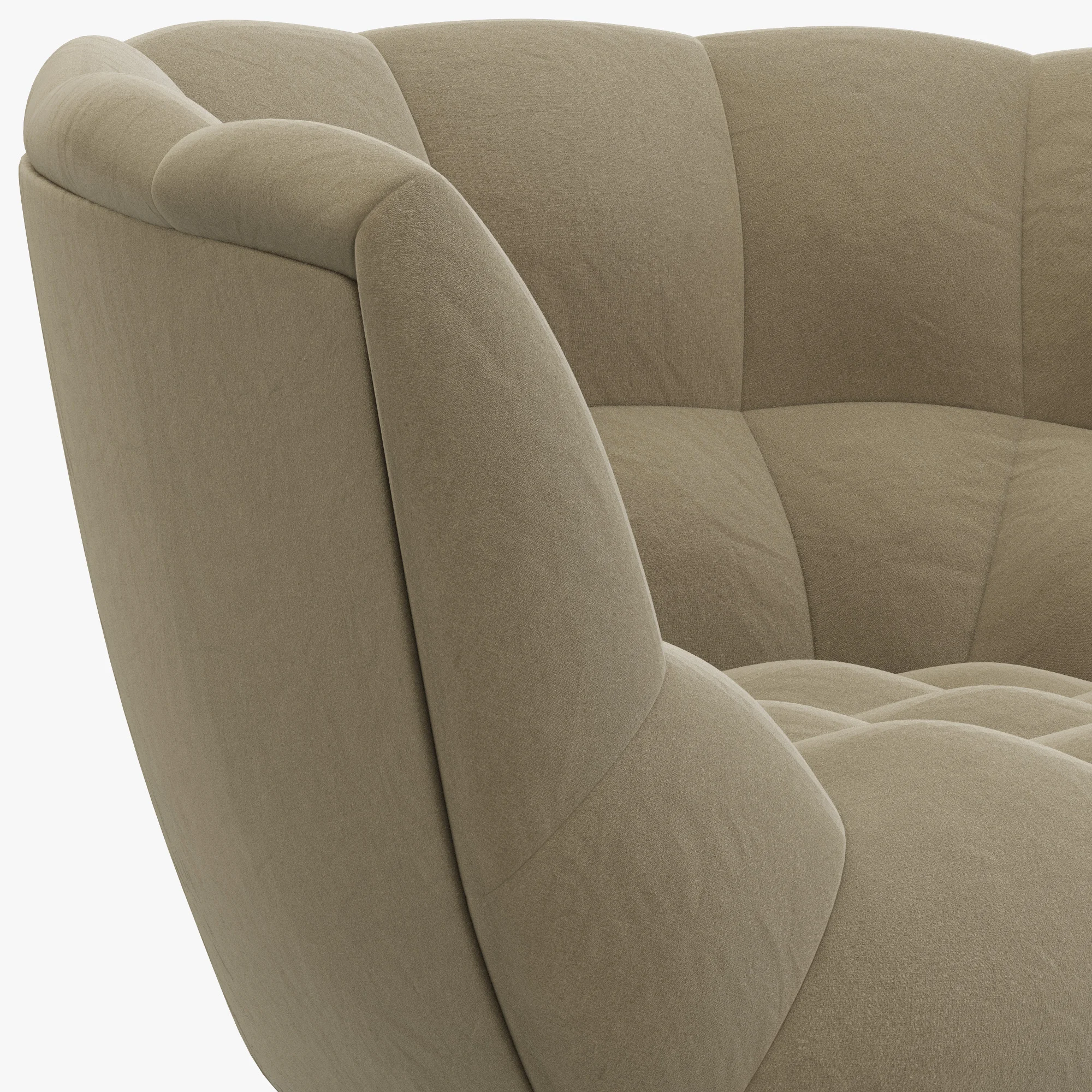 Brabbu Essex Armchair — 3D model preview 10