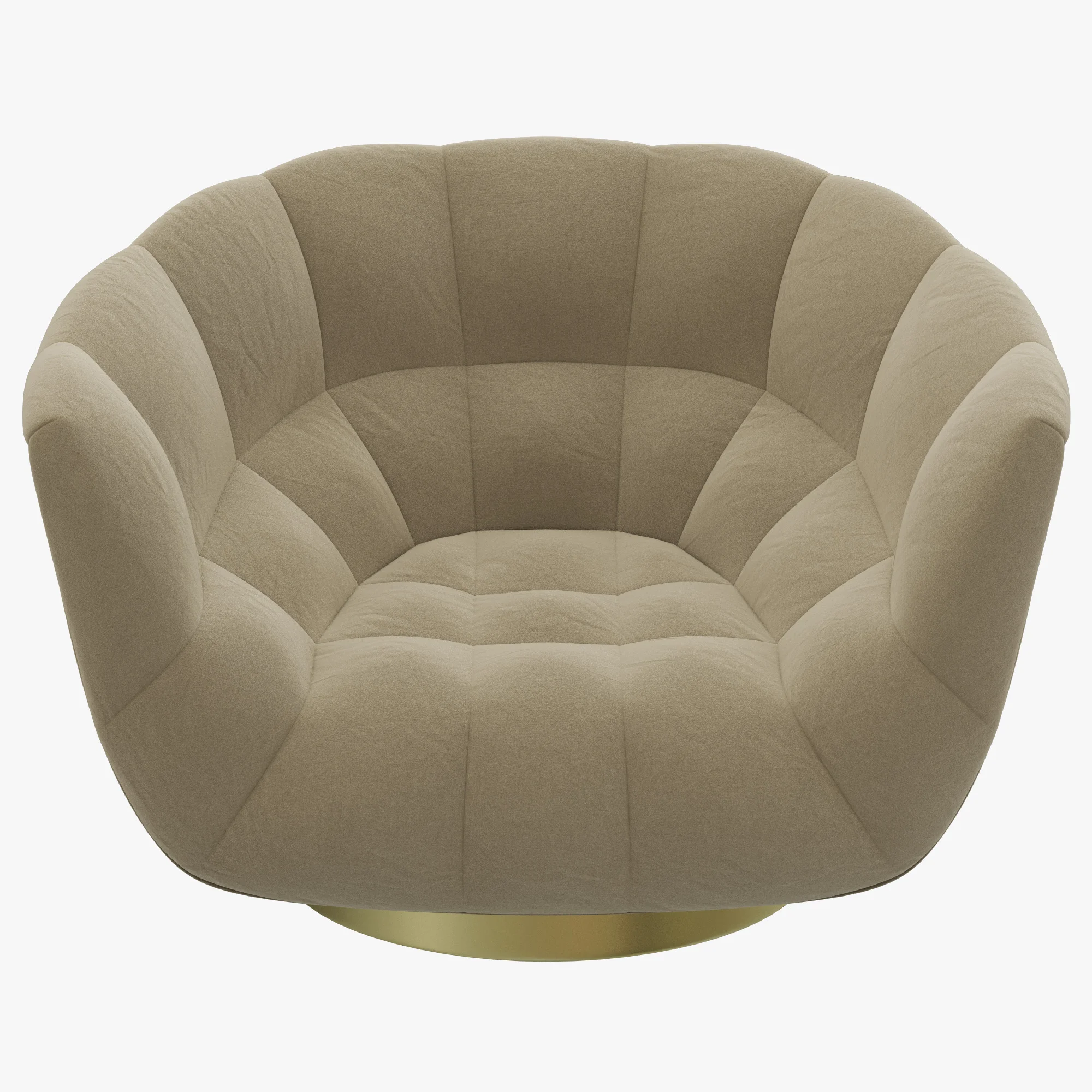 Brabbu Essex Armchair — 3D model preview 11