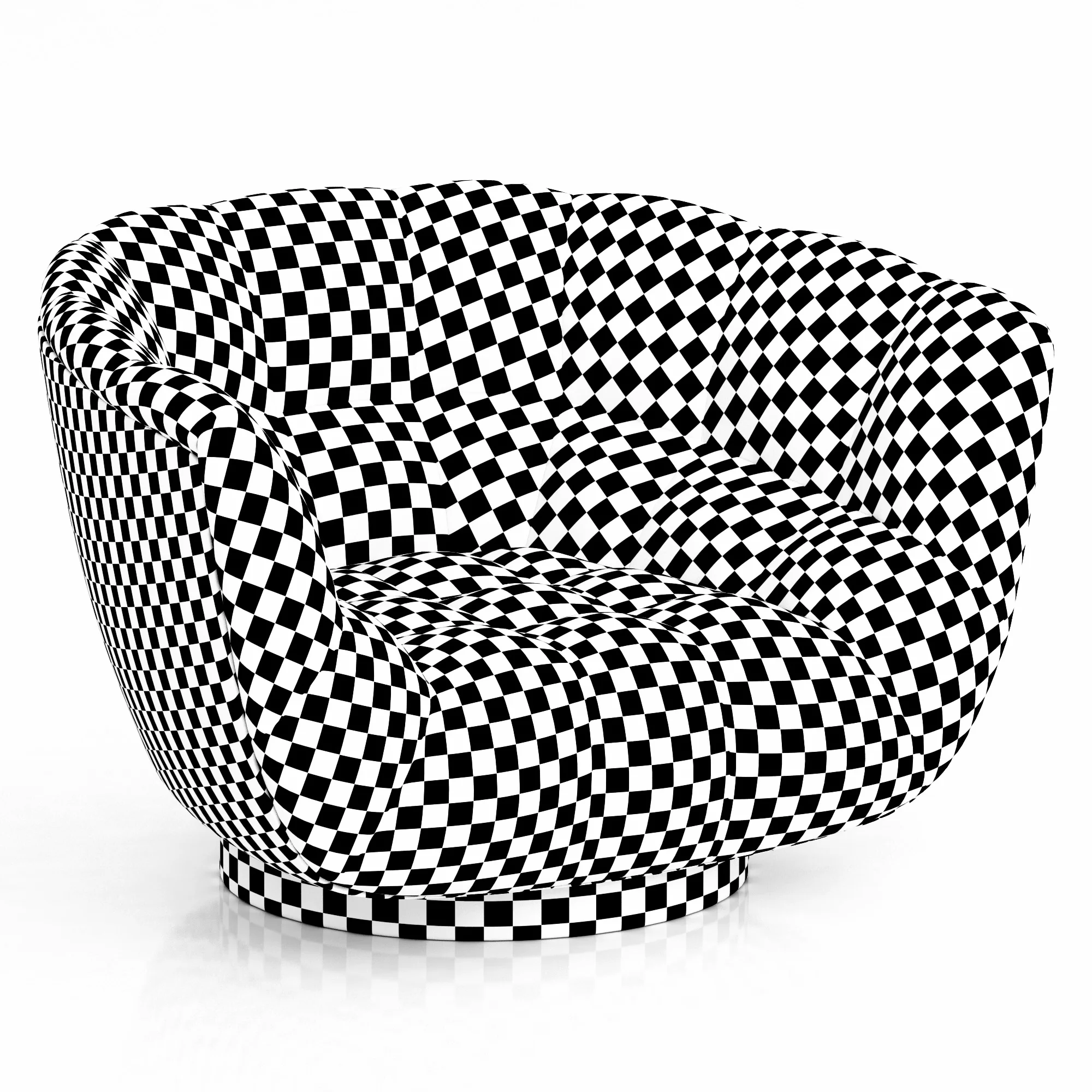 Brabbu Essex Armchair — 3D model preview 12