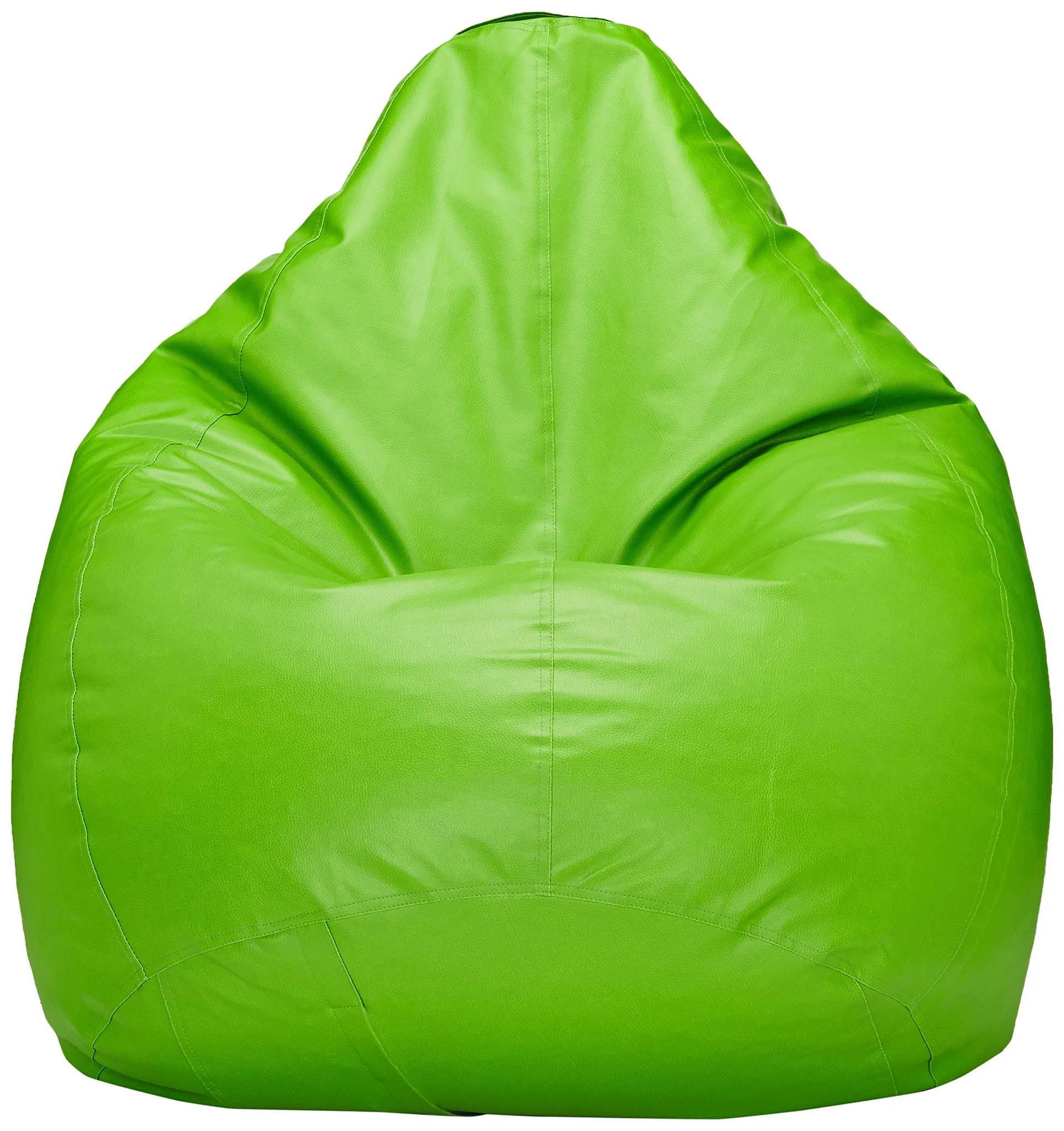 Green Leatherette XL Bean Bag Chair