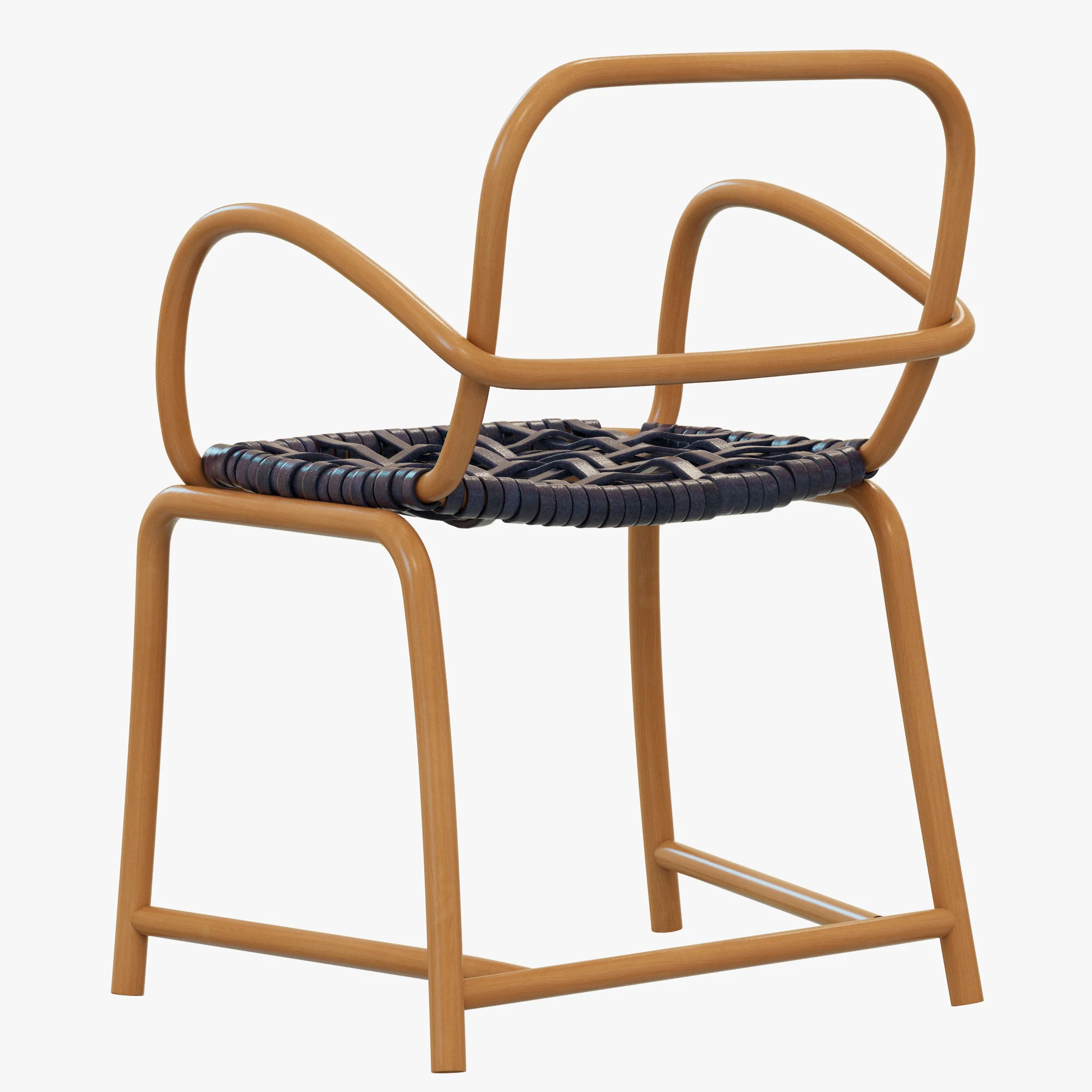 Baxter Manila Chair — 3D model preview 4