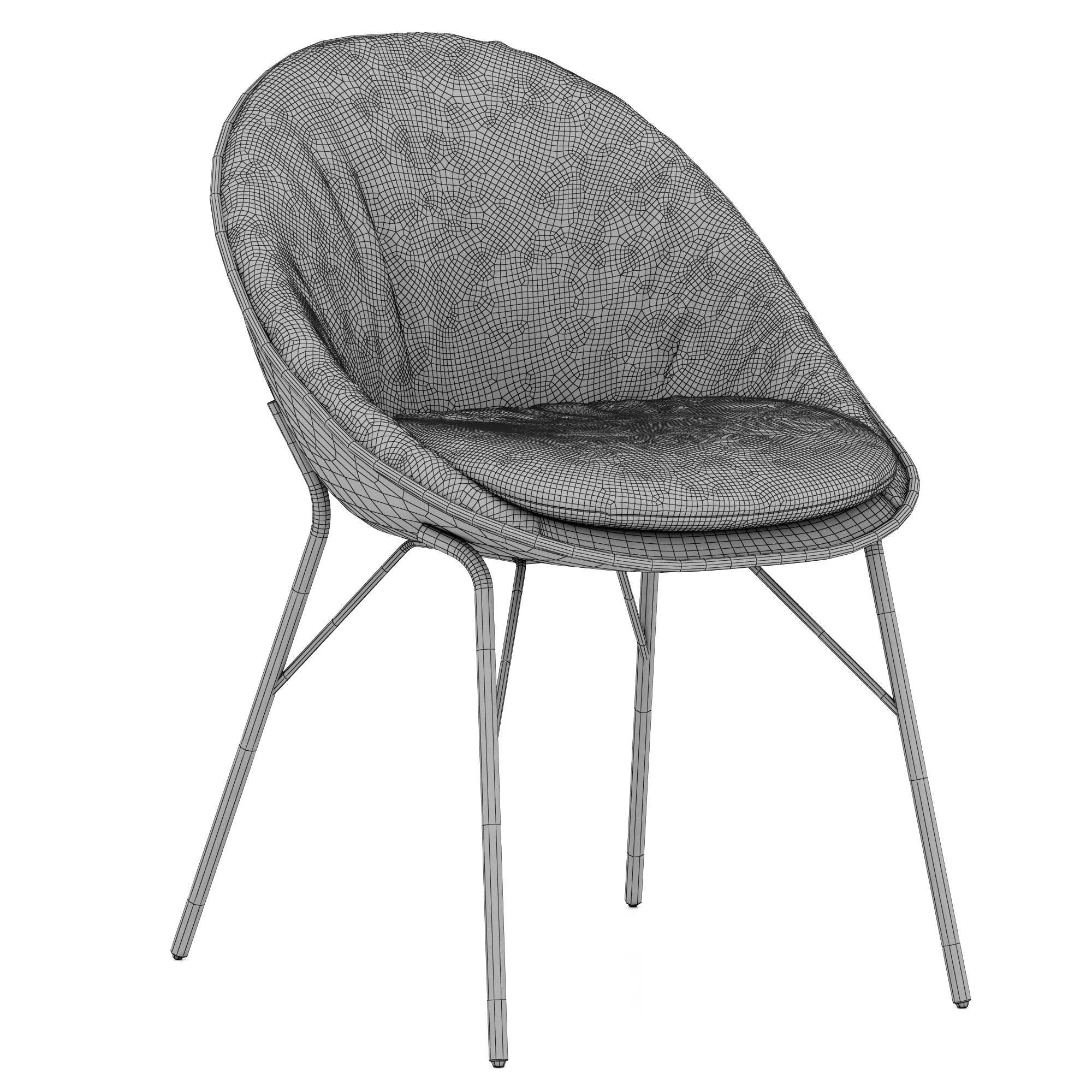 Calligaris Lilly — 3D model preview 7