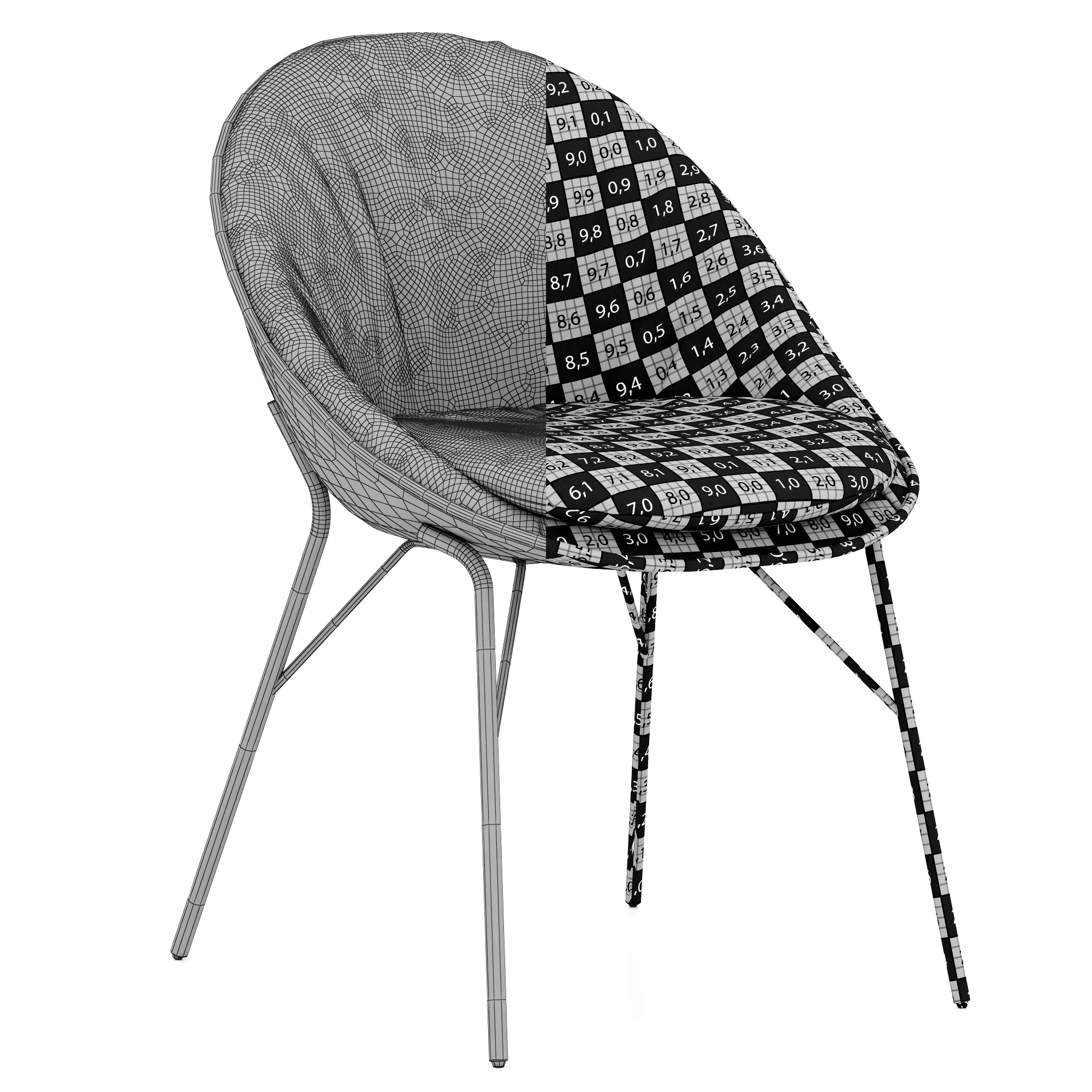 Calligaris Lilly — 3D model preview 8