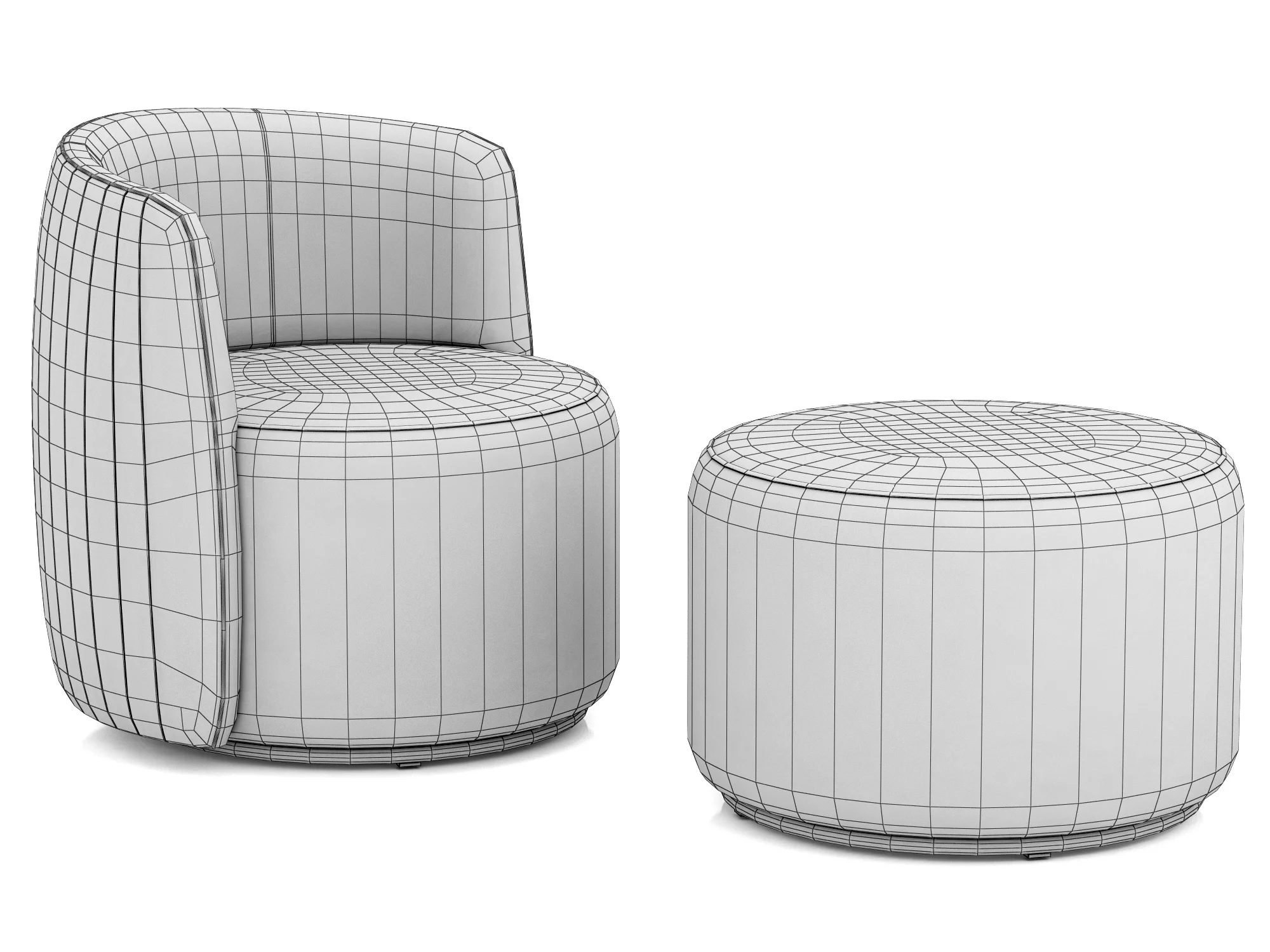 Ditre Italia Chloe Luxury — 3D model preview 9