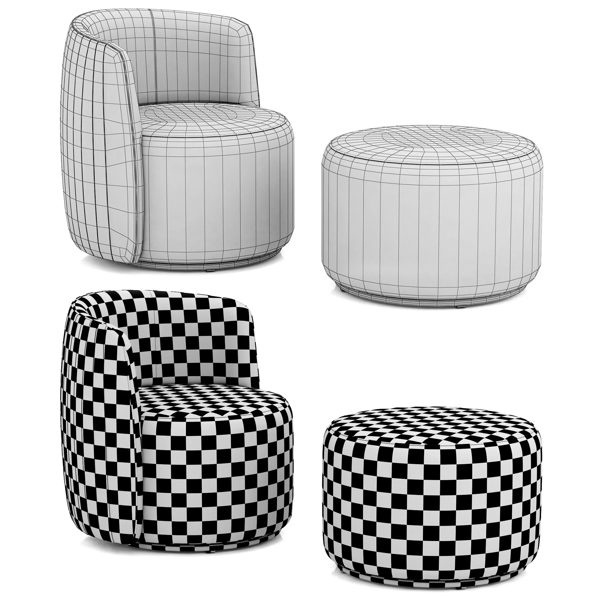 Ditre Italia Chloe Luxury — 3D model preview 10
