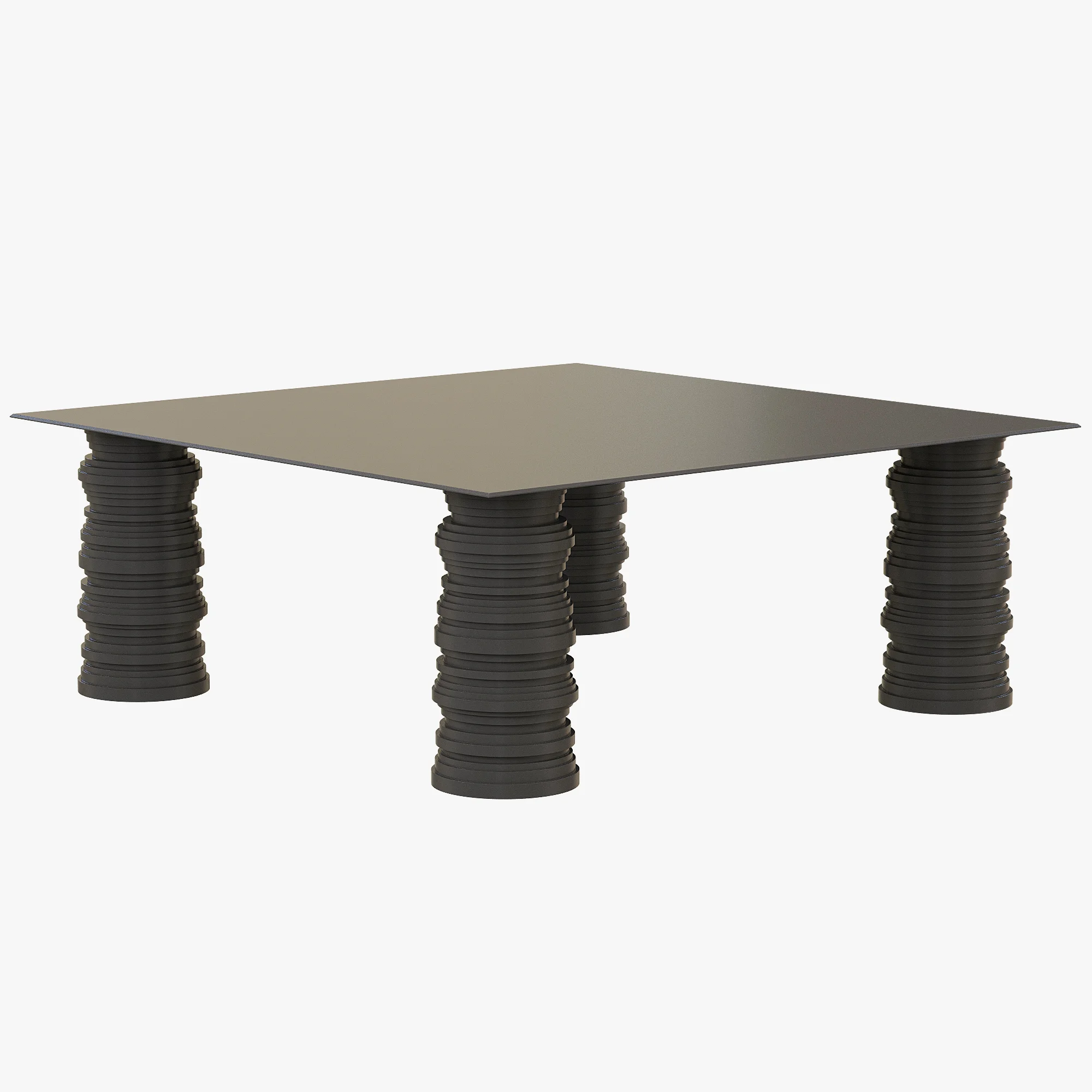 Baxter BIDU TABLE — 3D model preview 1
