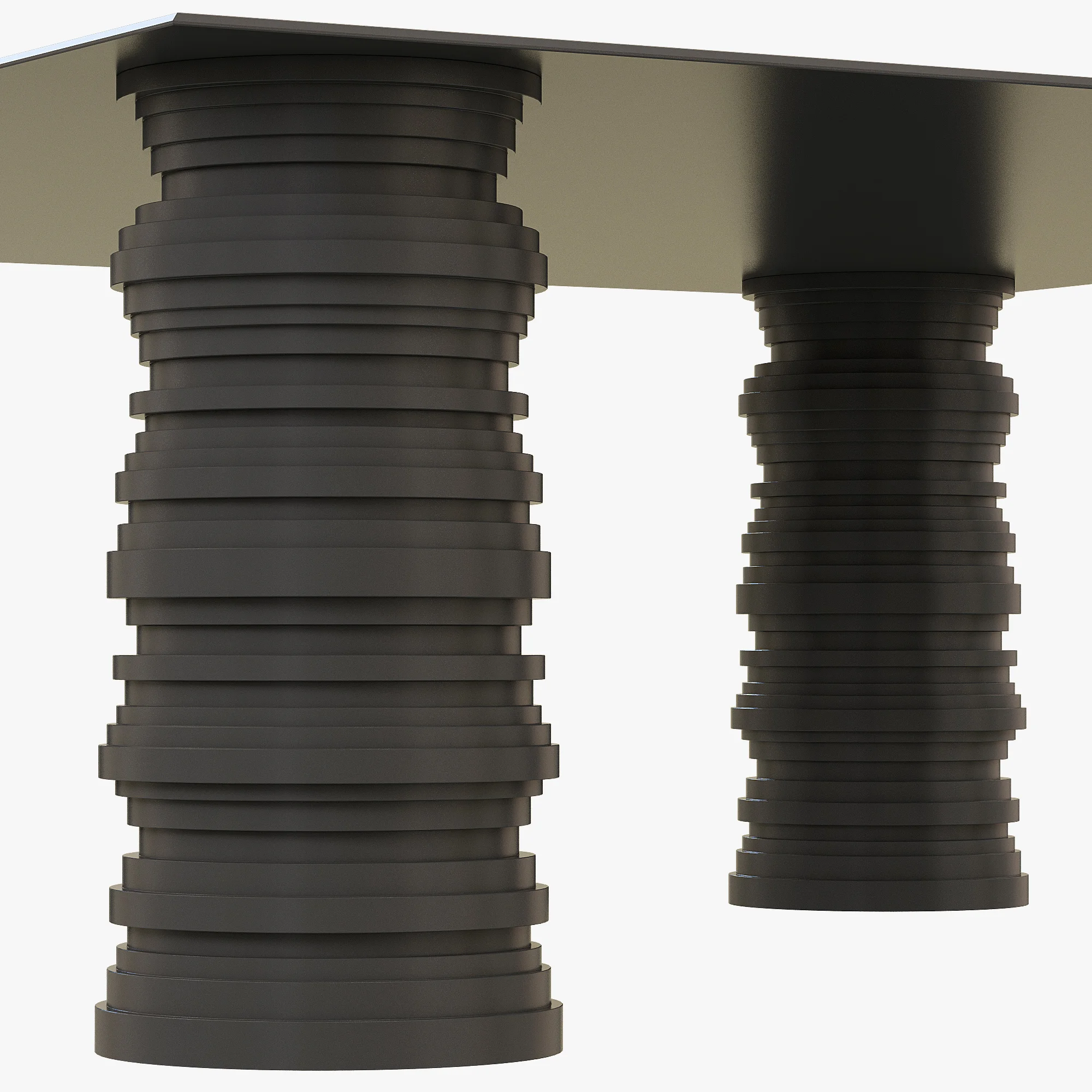 Baxter BIDU TABLE — 3D model preview 4