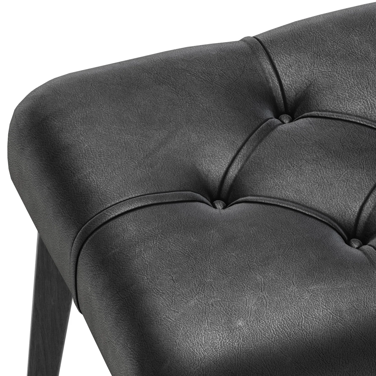 Poltrona Frau Glenn Ottoman — 3D model preview 5