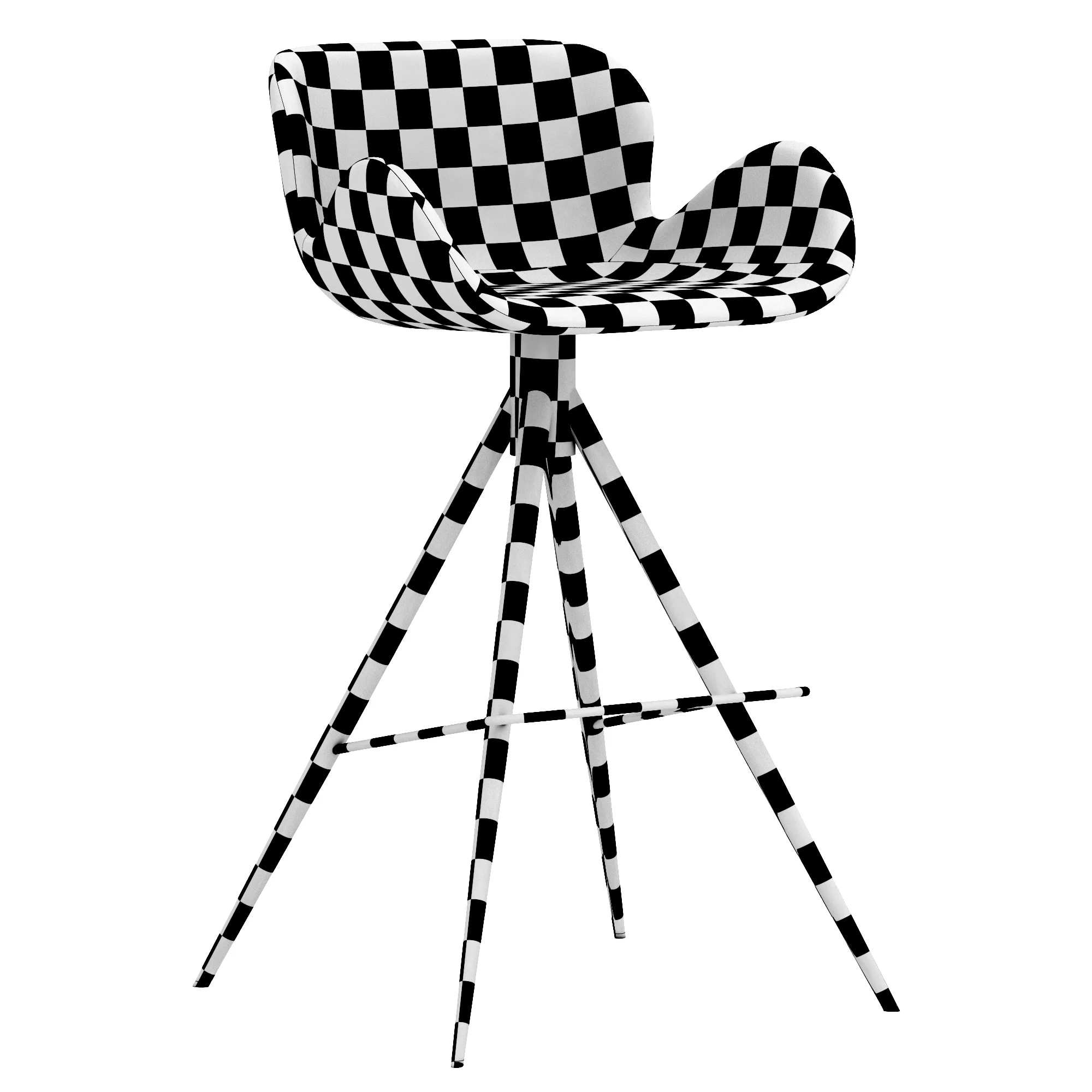 Deephouse Bolton Barstool — 3D model preview 10