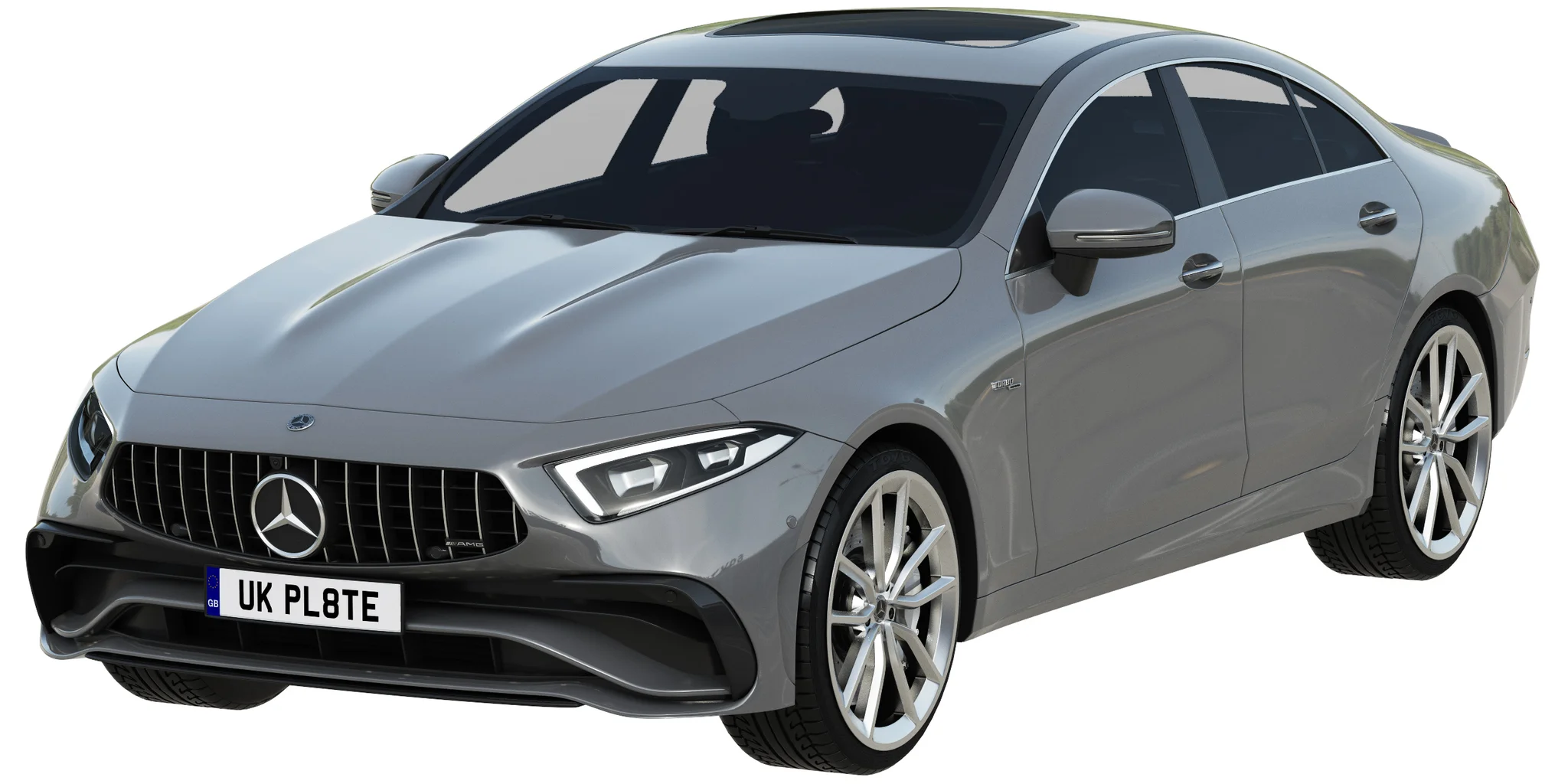 Mercedes Benz CLS AMG 2022, 3D model preview 13