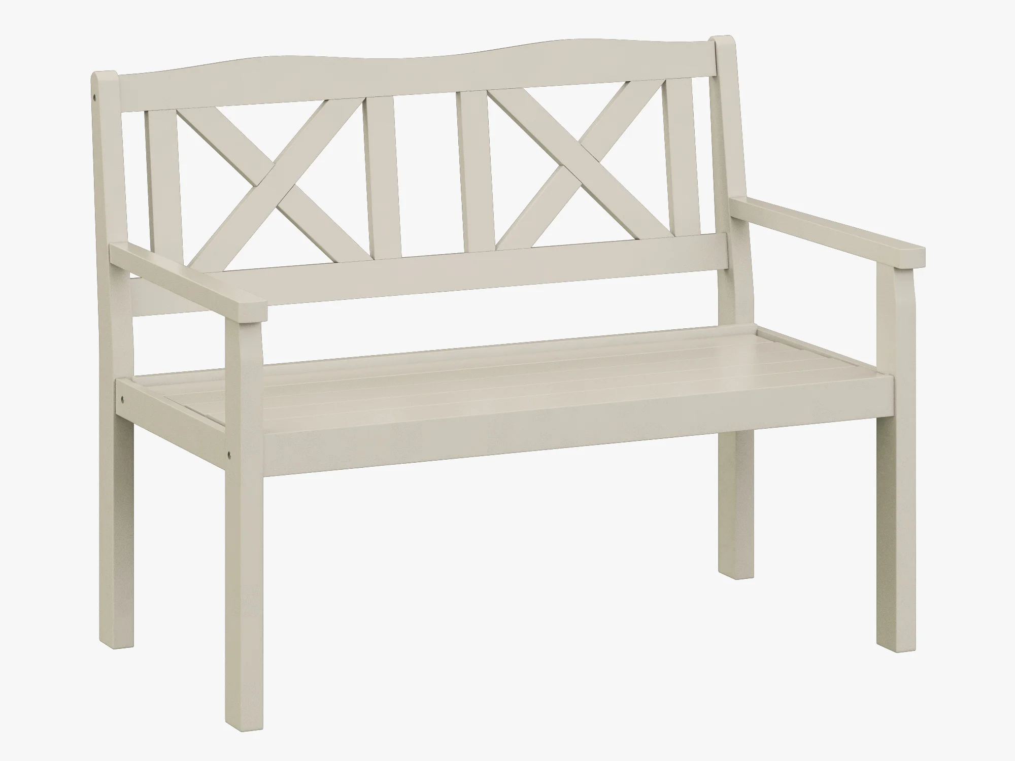 Solliden Bench — 3D model preview 1