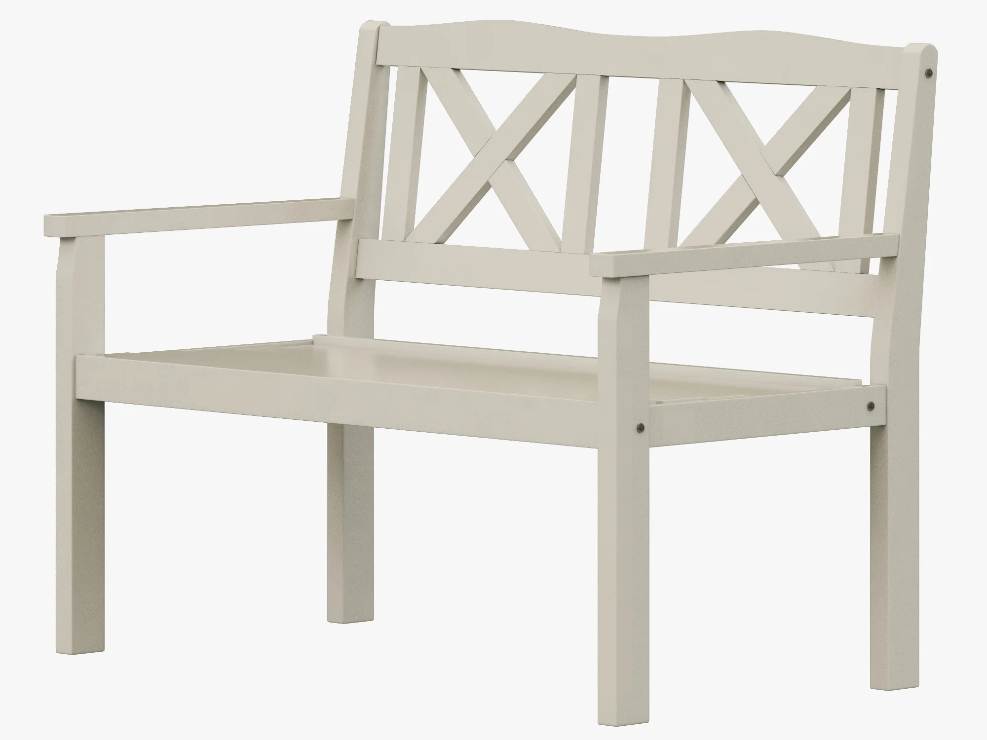 Solliden Bench — 3D model preview 11