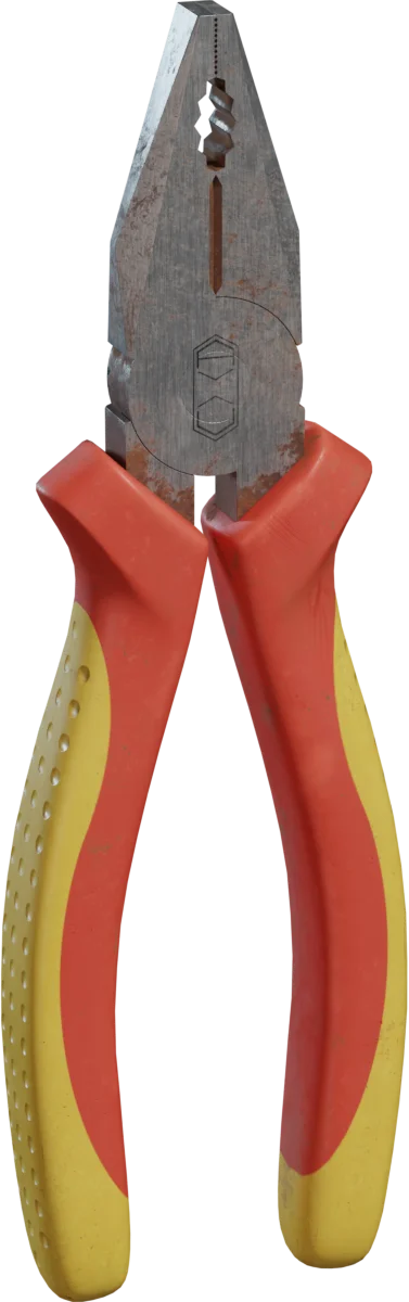 Combination Pliers with Insulated Handles