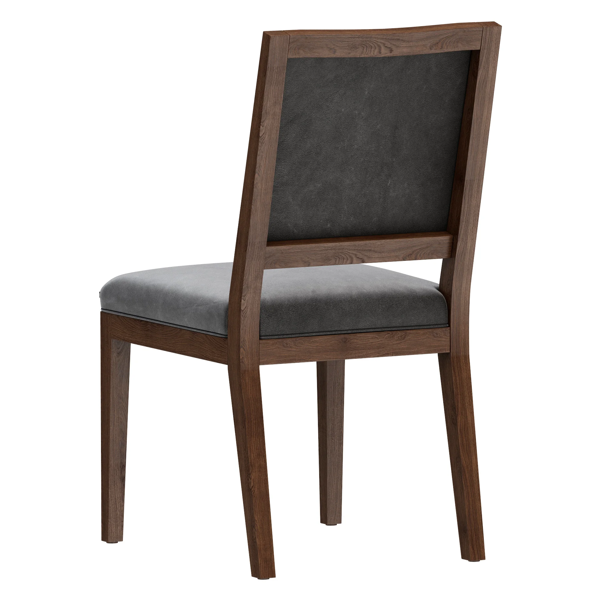 Restoration Hardware French Contemporary Tufted Square Chair — 3D model preview 4