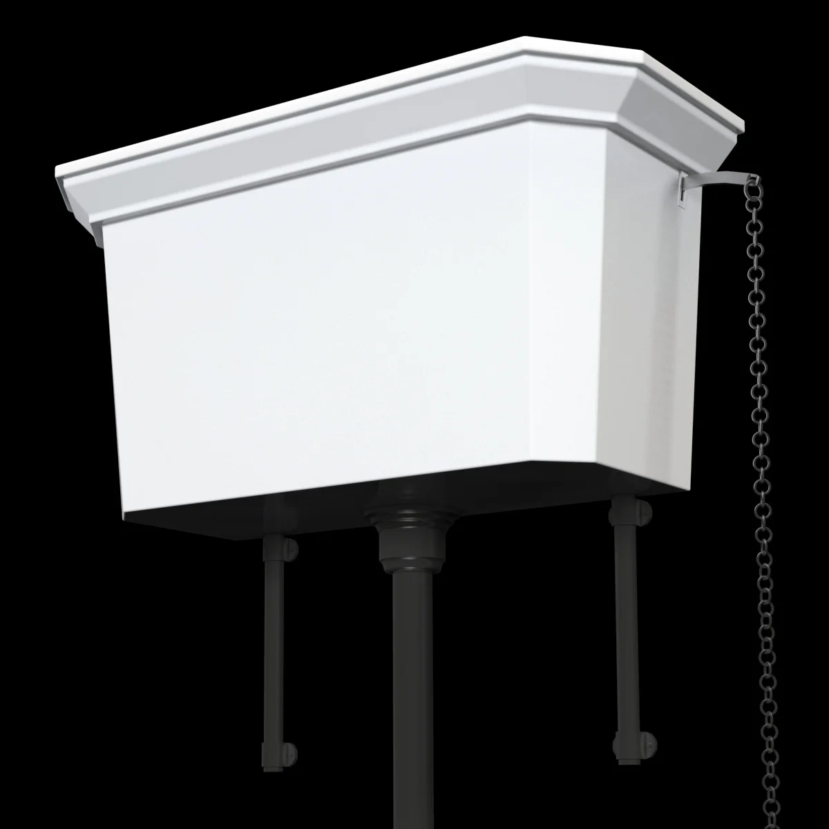 Heritage Granley High Level Cistern — 3D model preview 3