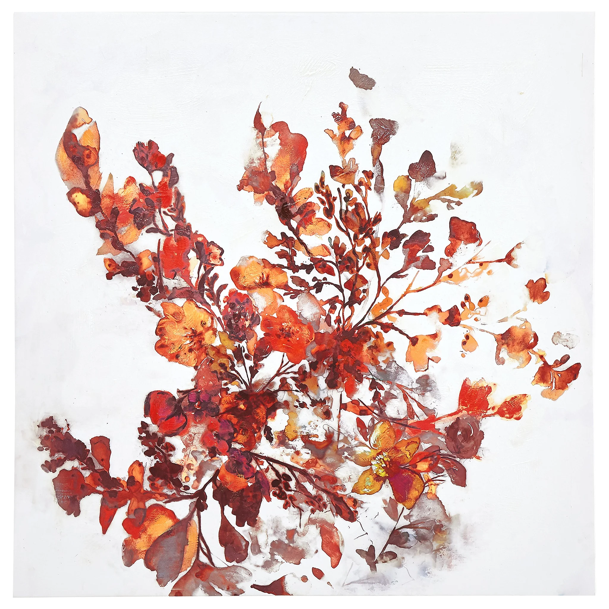 Autumn Bouquet Floral Canvas Wall Art