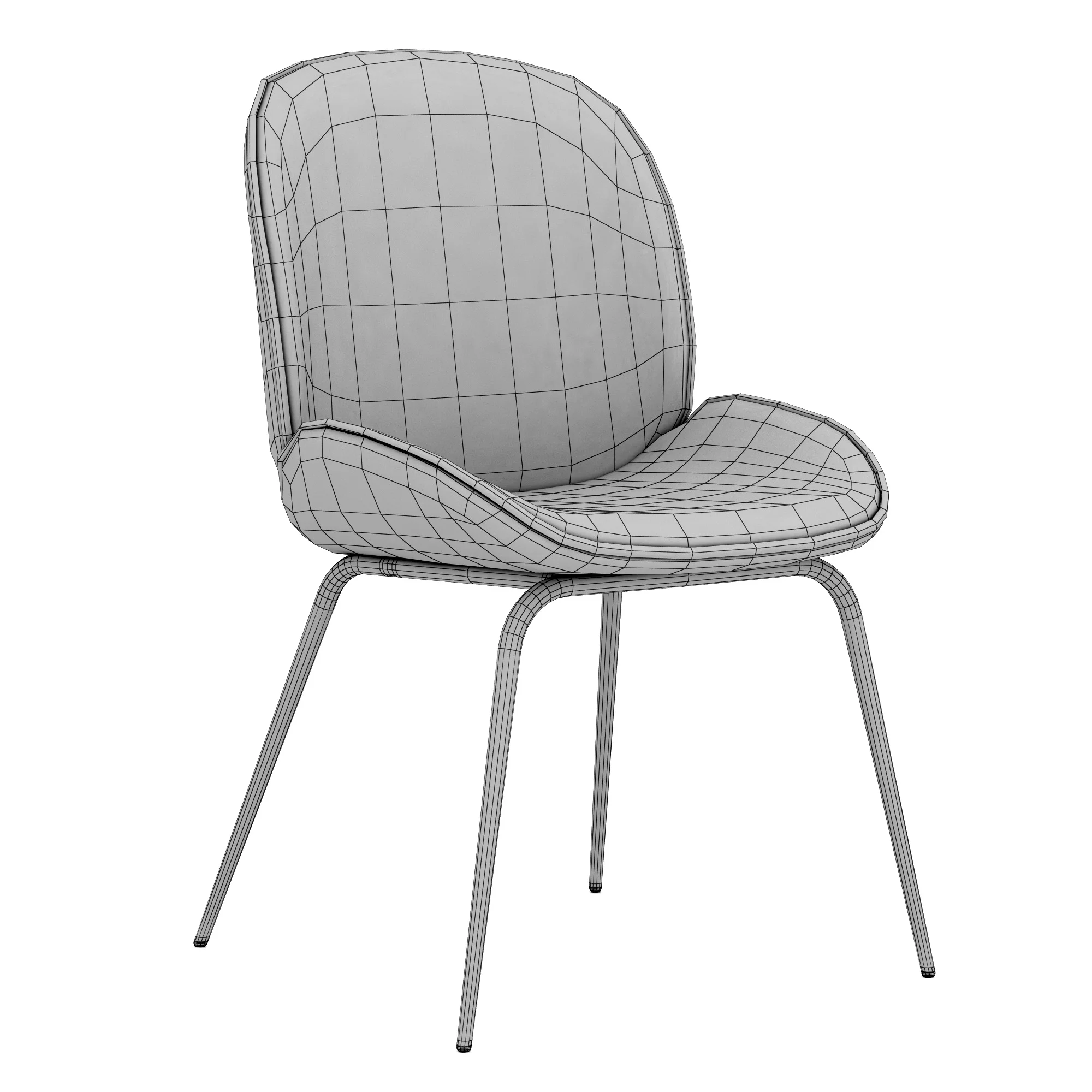 Deephouse San Remo Chair — 3D model preview 8