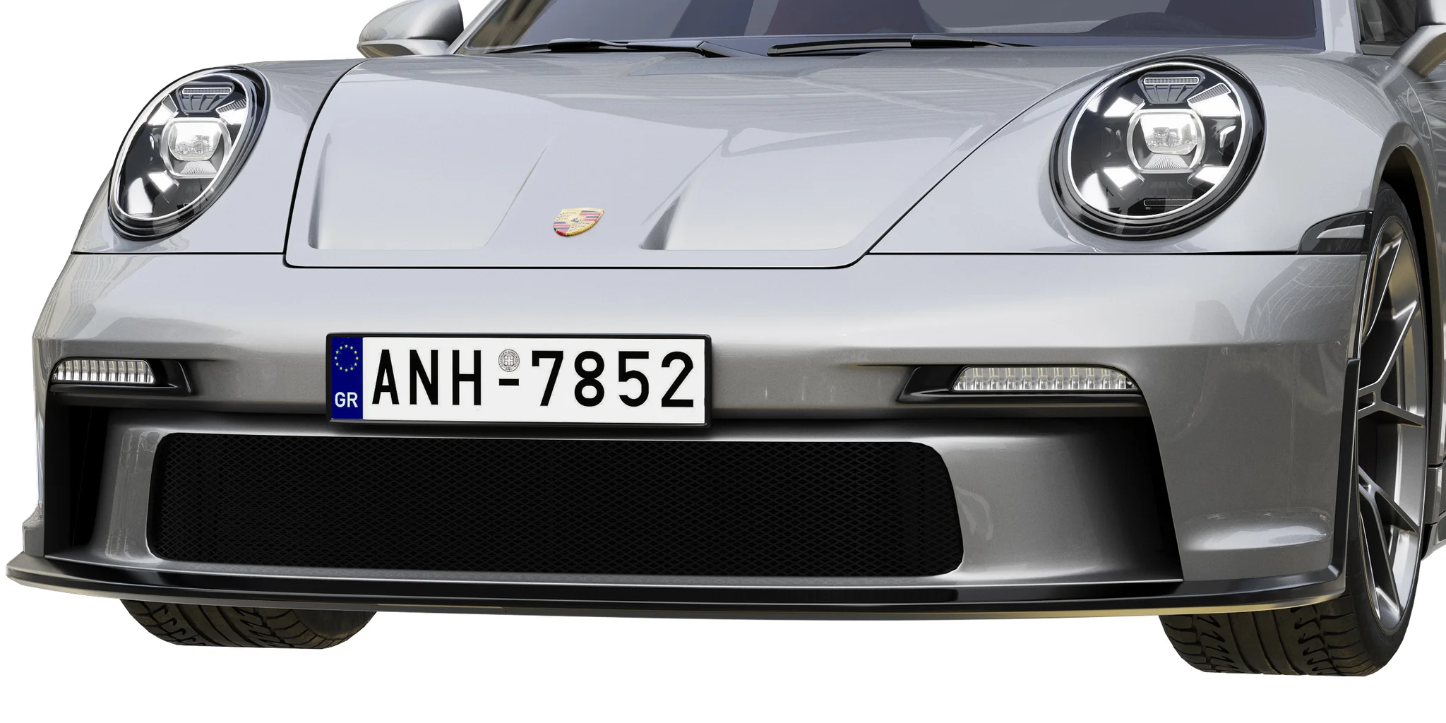 Porsche 911 GT3 Touring, 3D model preview 2