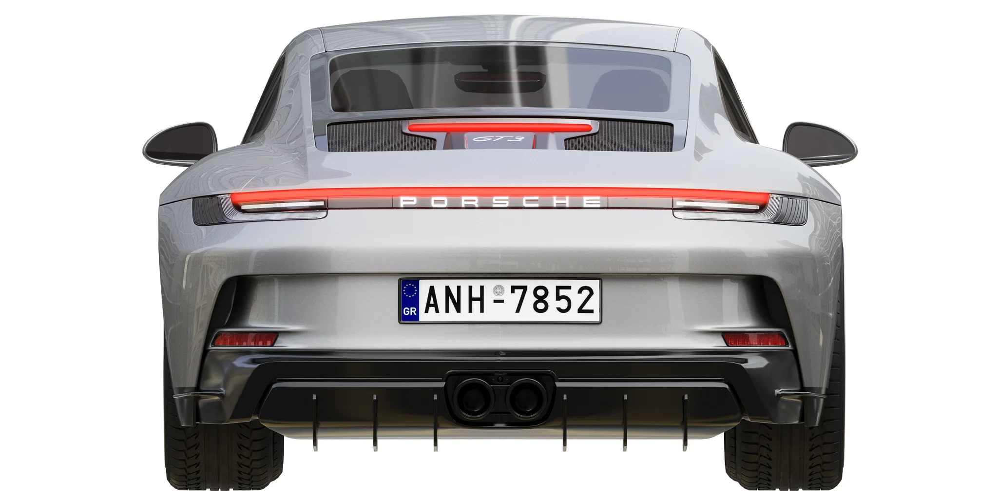 Porsche 911 GT3 Touring, 3D model preview 10