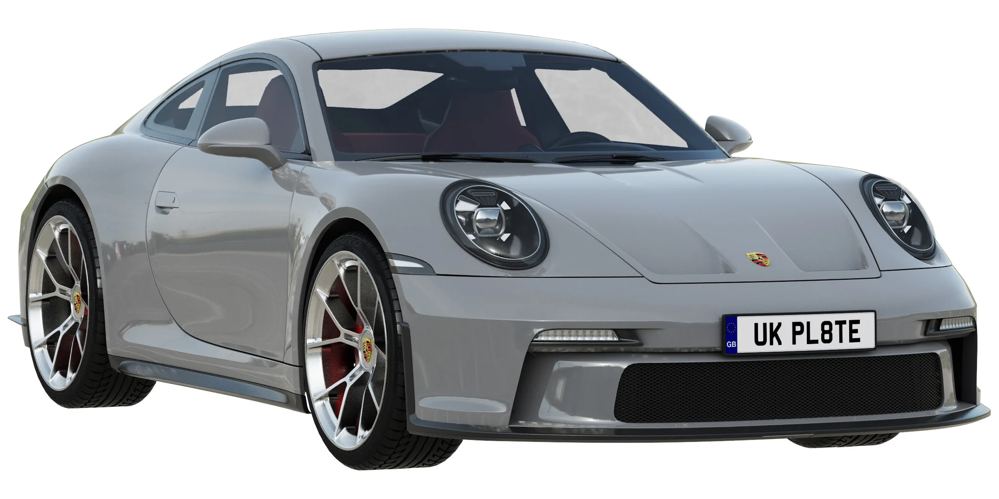 Porsche 911 GT3 Touring, 3D model preview 19