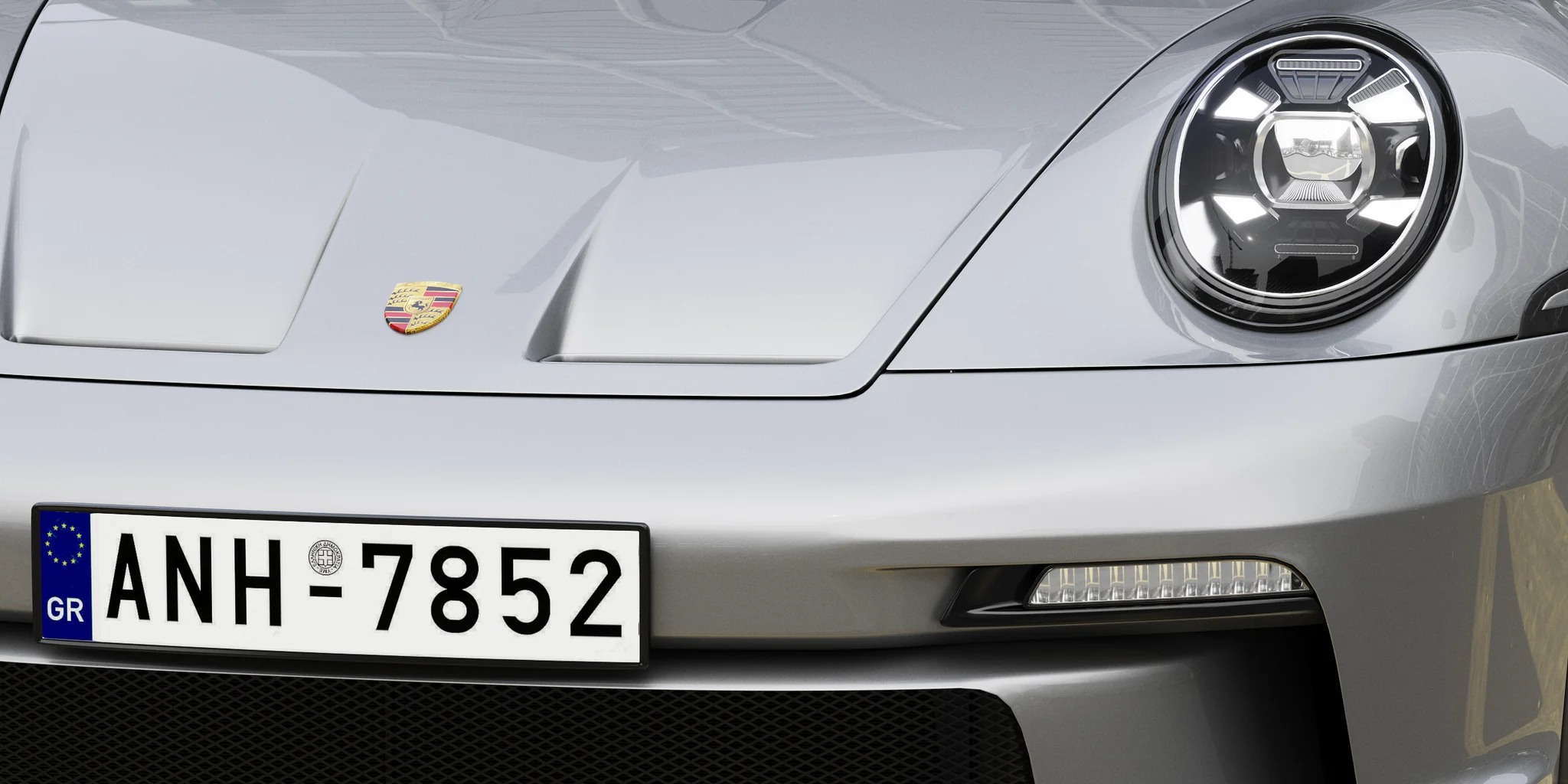 Porsche 911 GT3 Touring, 3D model preview 27