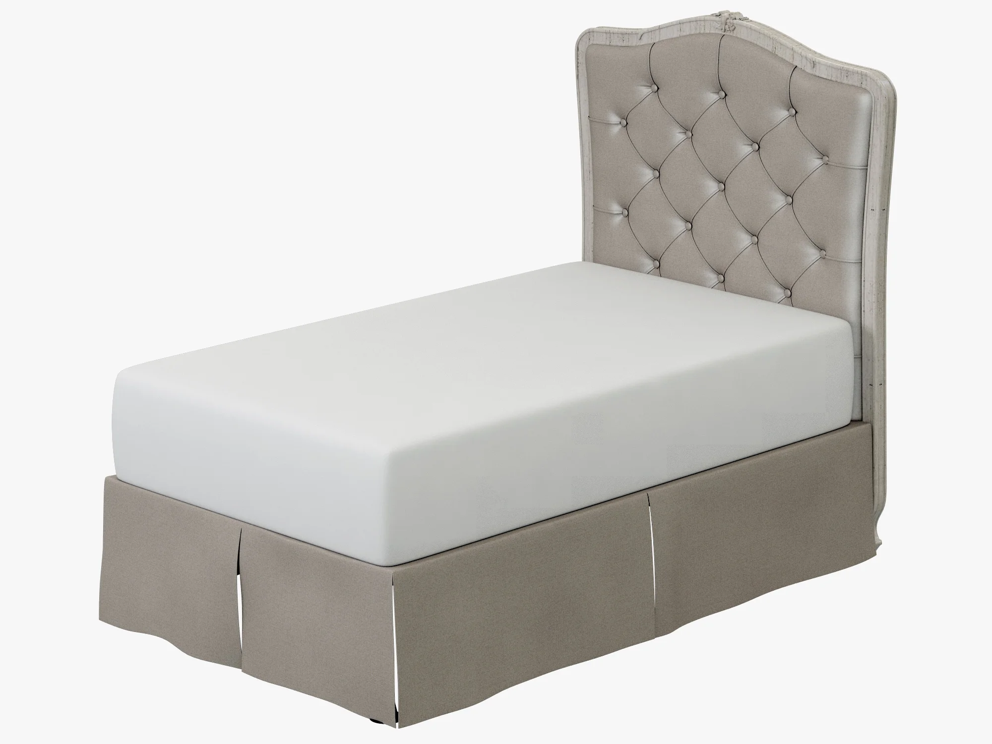 Restoration Hardware Colette Tufted Headboard — 3D model preview 3
