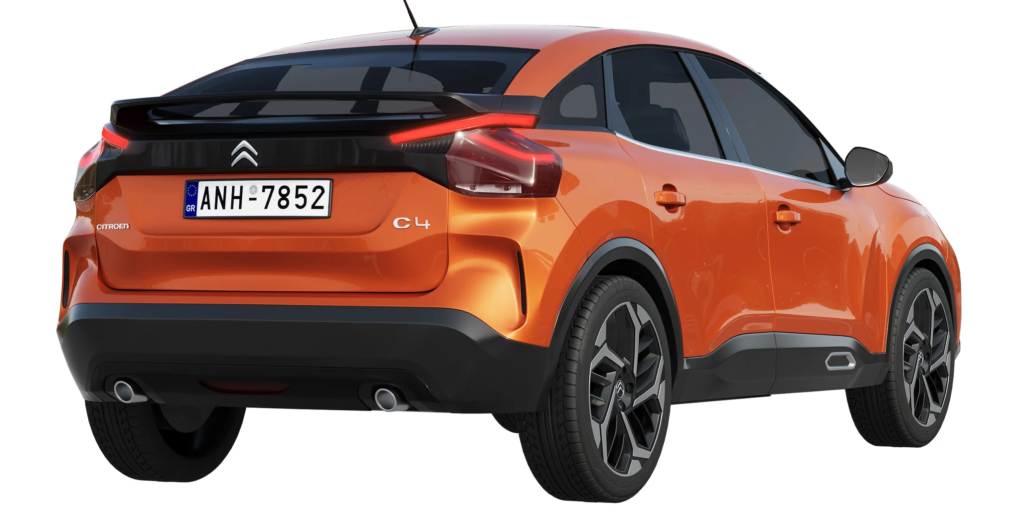 Citroen C4, 3D model preview 6