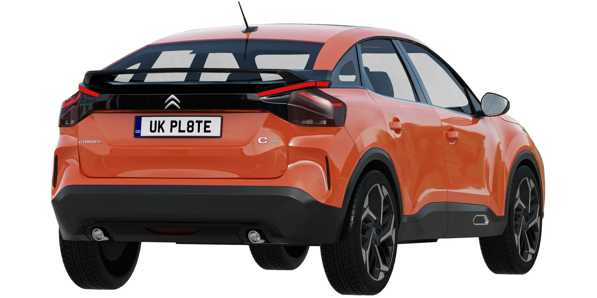 Citroen C4, 3D model preview 9