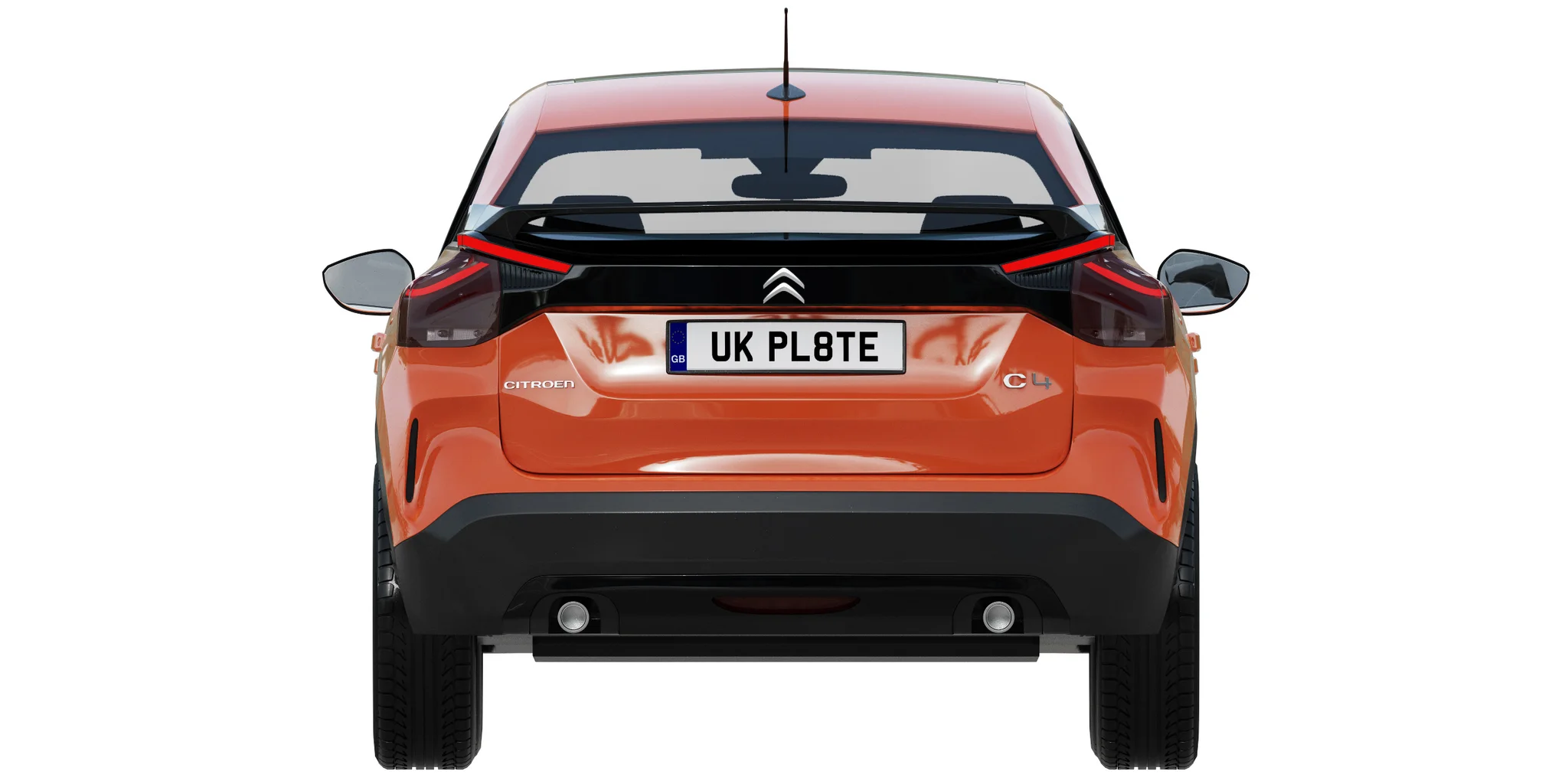 Citroen C4, 3D model preview 11
