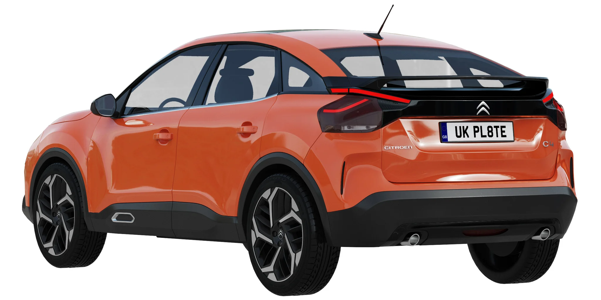 Citroen C4, 3D model preview 24