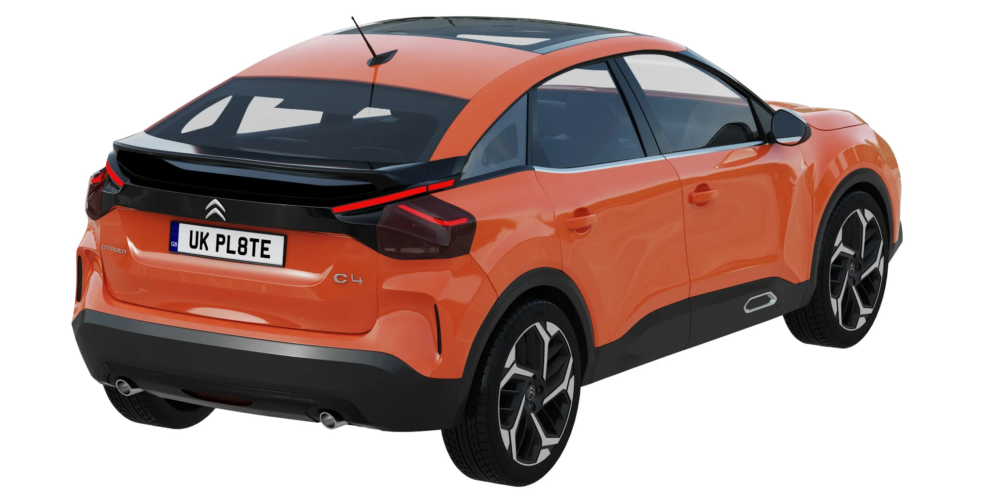Citroen C4, 3D model preview 37