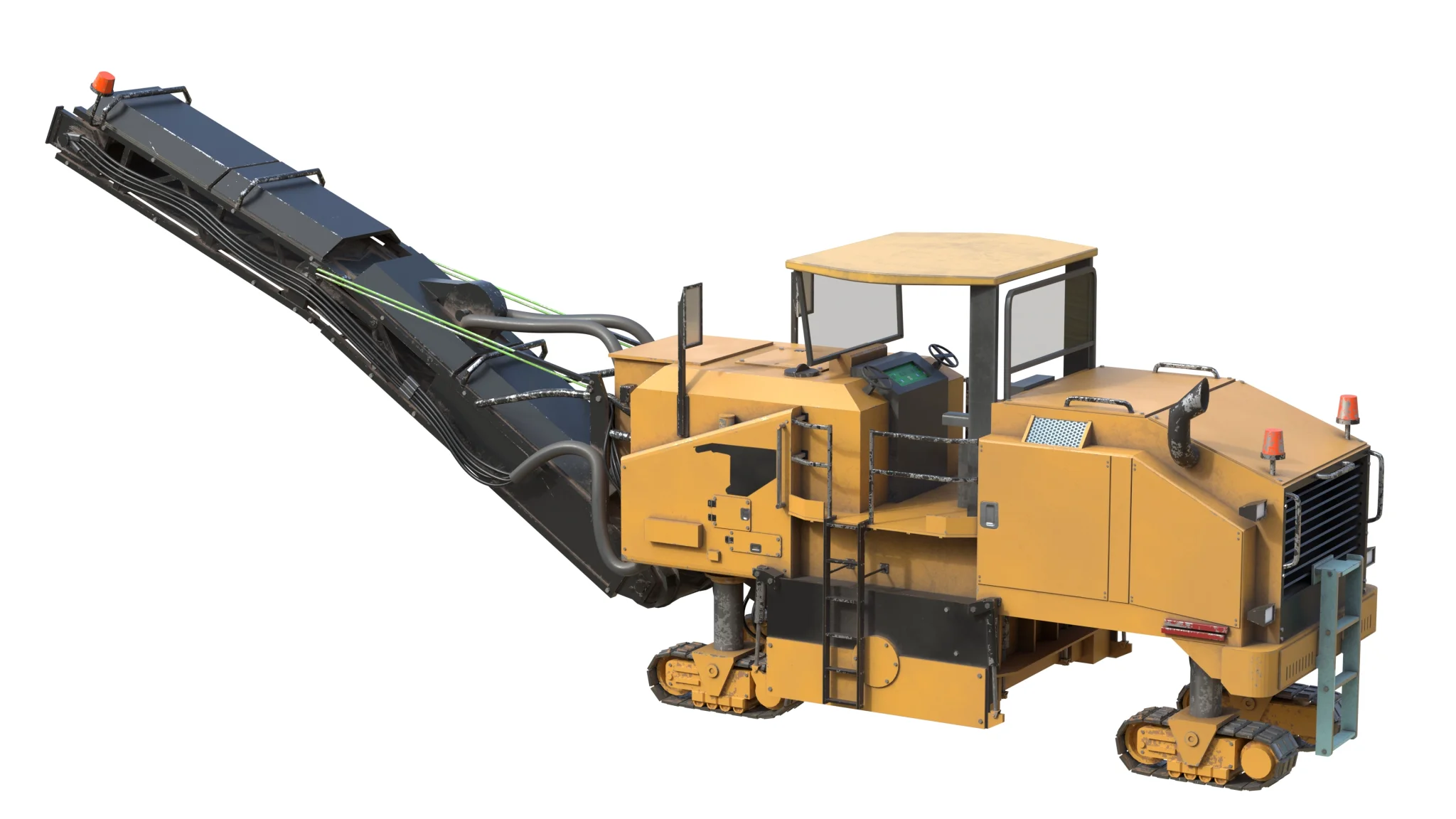 Cold Planers PM200, 3D model preview 2
