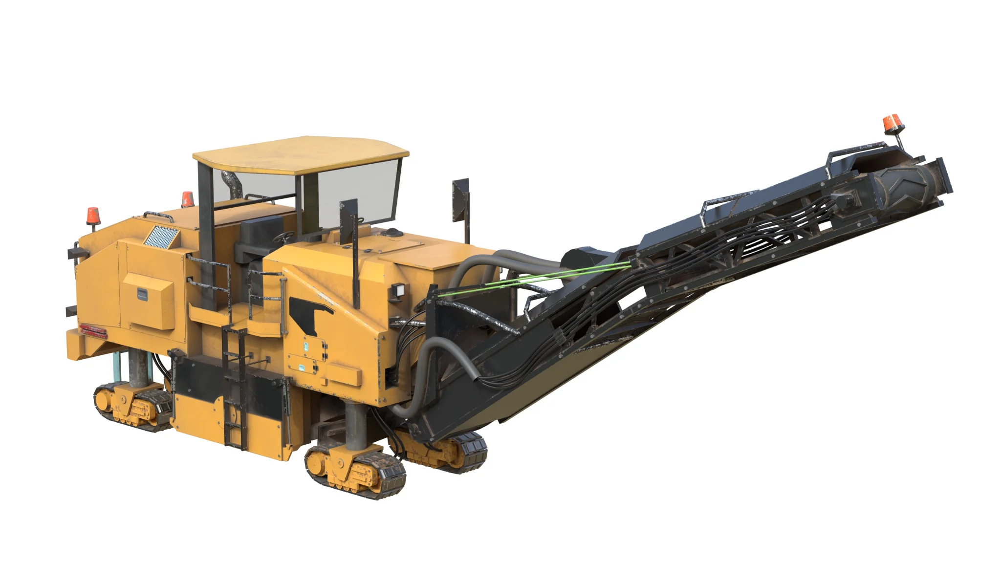 Cold Planers PM200, 3D model preview 3