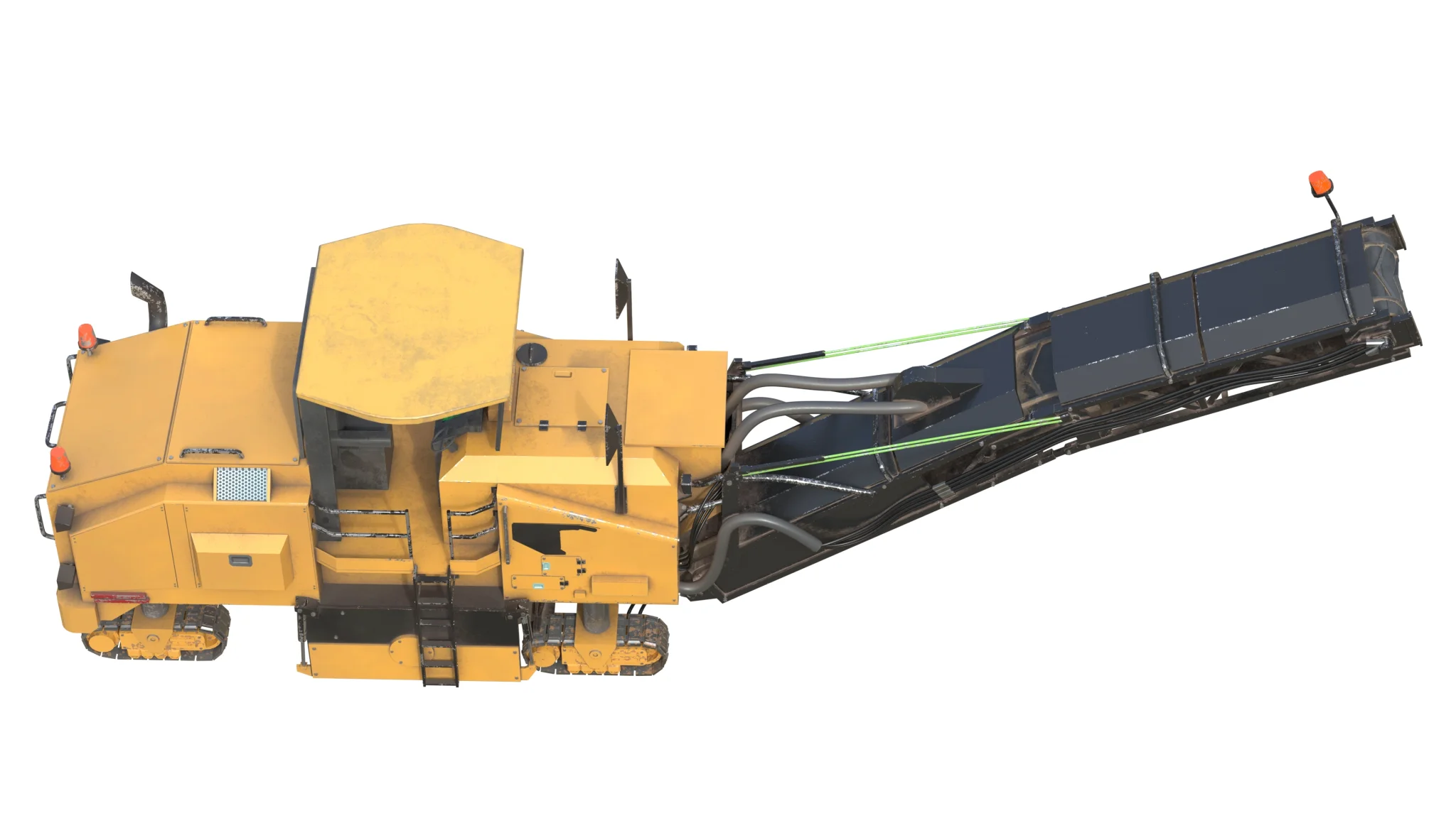 Cold Planers PM200, 3D model preview 5